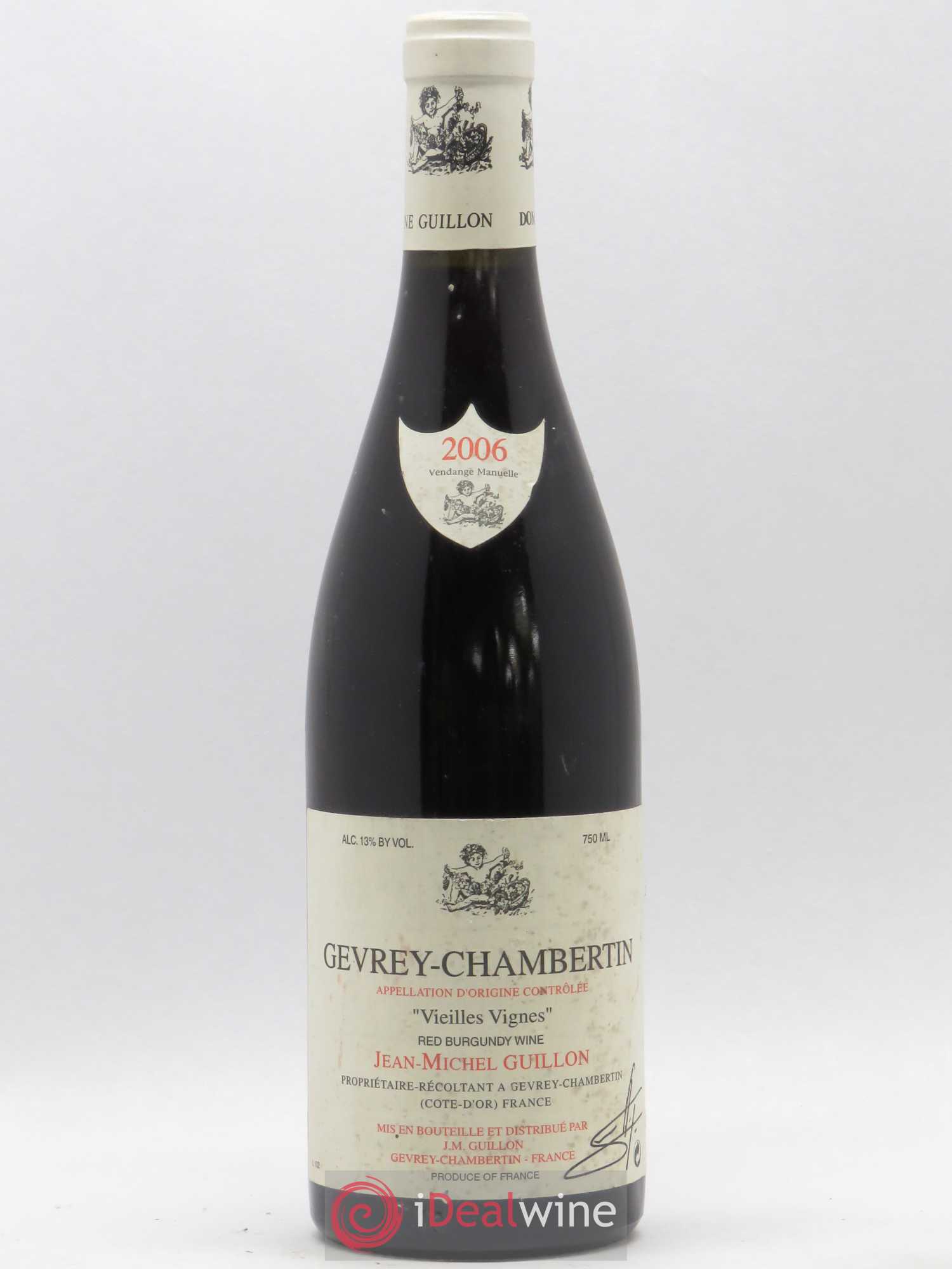 Gevrey-Chambertin Vieilles Vignes Domaine Guillon 2006 - Posten von 1 Flasche - 0