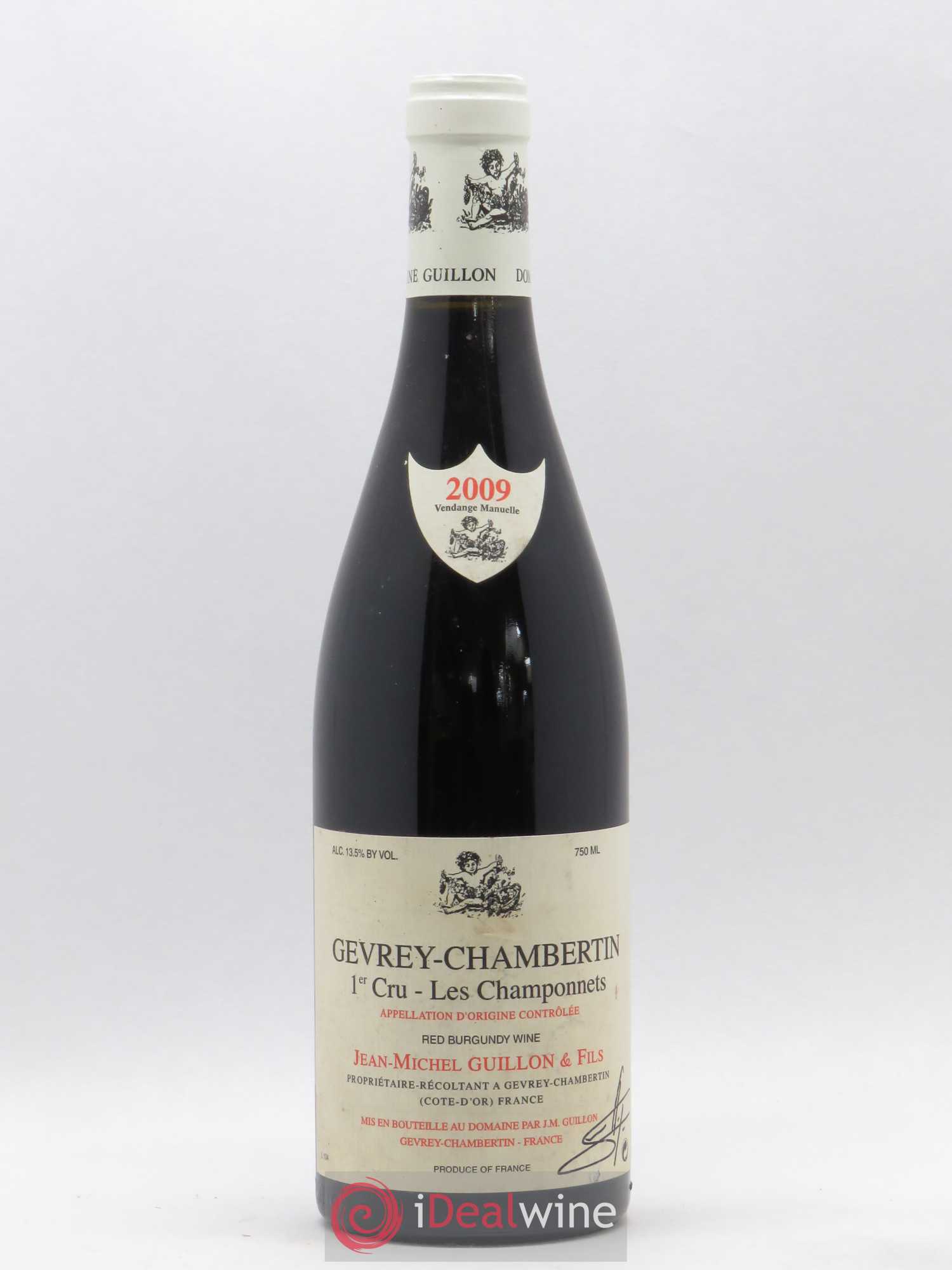 Gevrey-Chambertin 1er Cru Les Champonnets Domaine Guillon 2009 - Posten von 1 Flasche - 0