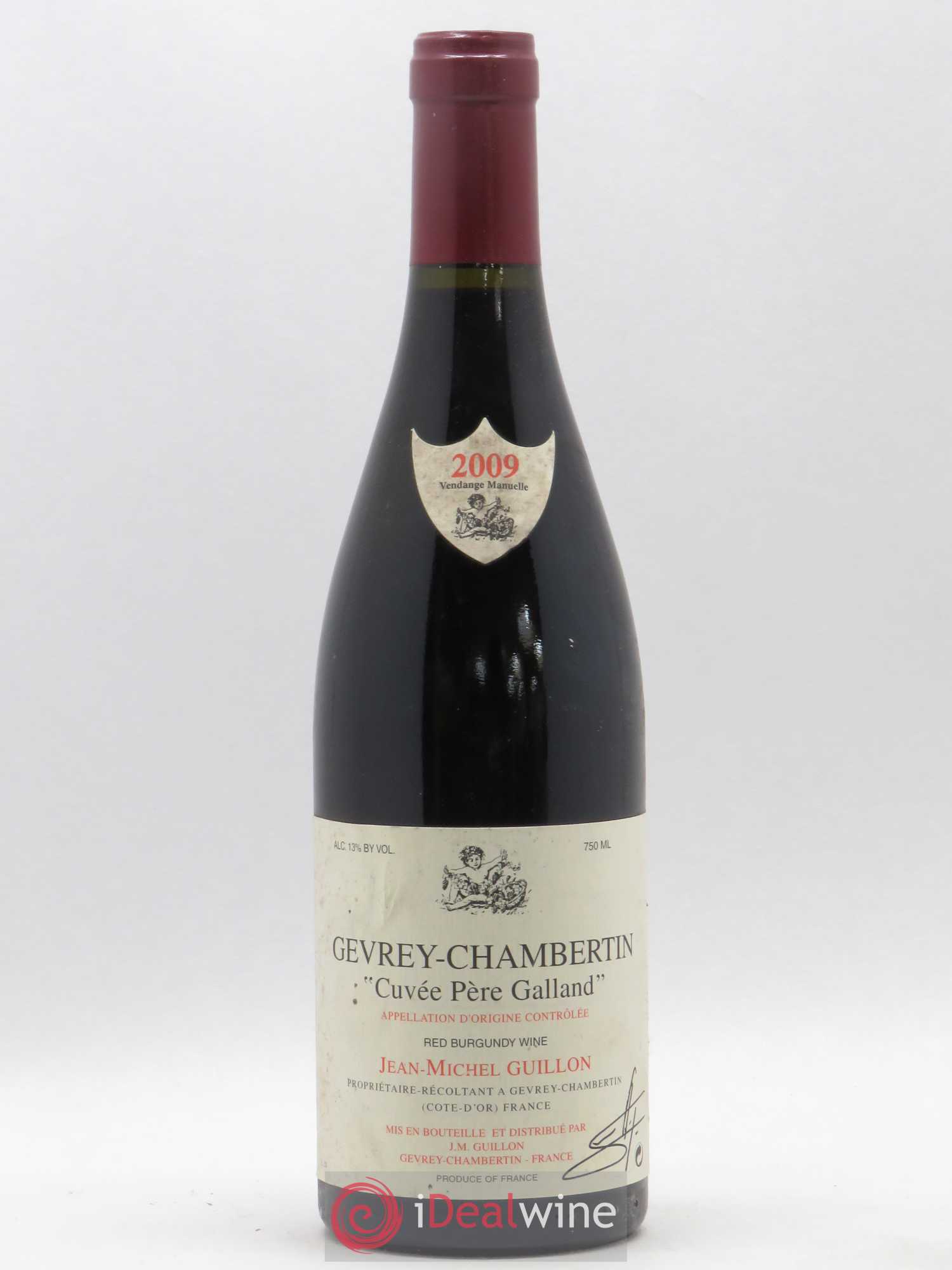 Gevrey-Chambertin 1er Cru Père Galland Domaine Guillon 2009 - Posten von 1 Flasche - 0