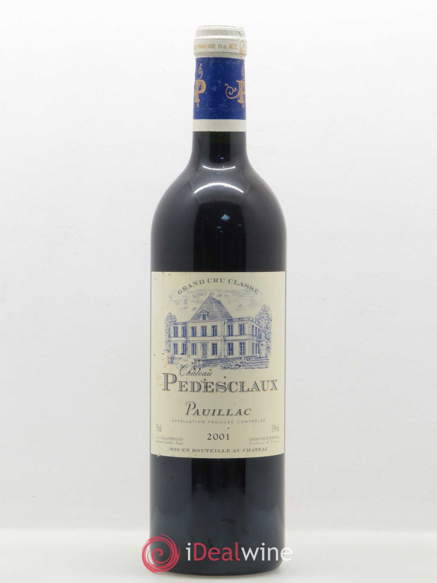 Château Pedesclaux 5ème Grand Cru Classé 2001 - Lot de 1 bouteille - 0