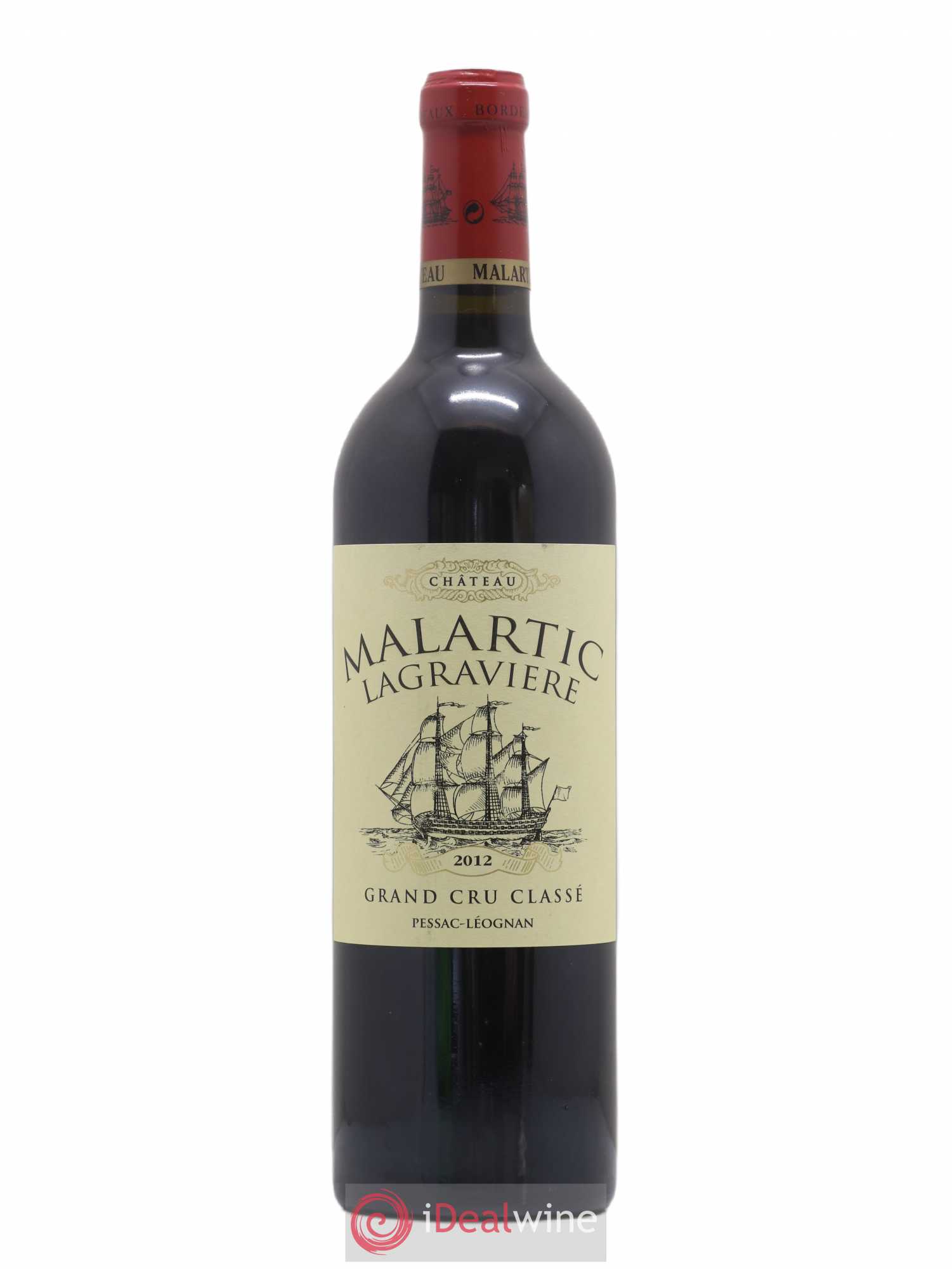Château Malartic-Lagravière Cru Classé de Graves 2012 - Lot de 1 bouteille - 0