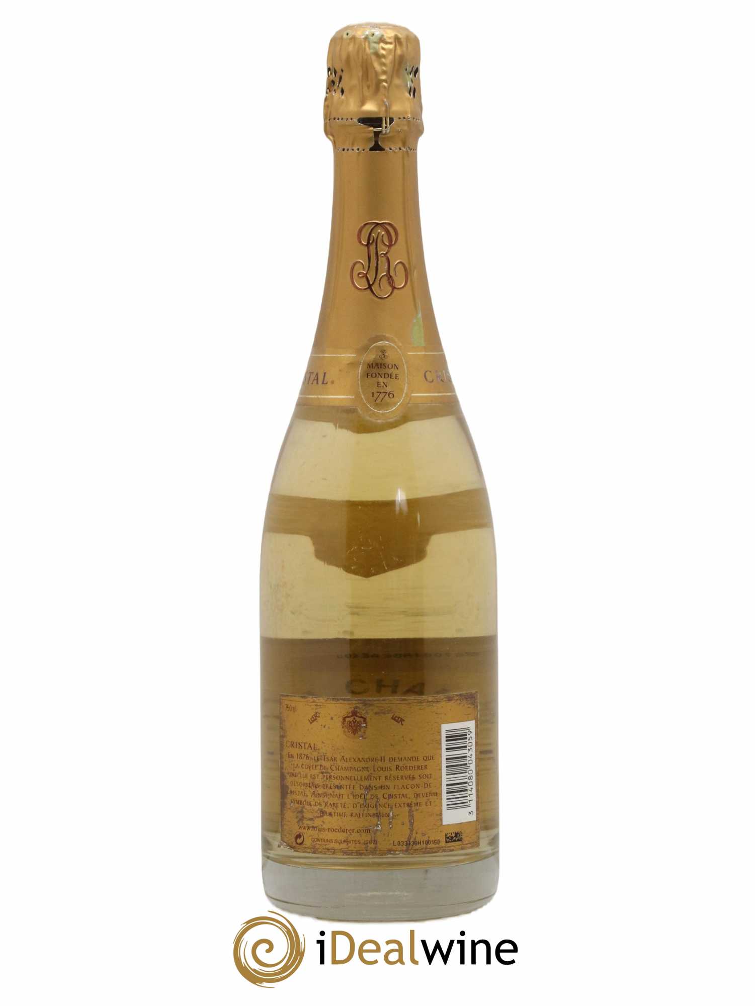Cristal Louis Roederer 2002 - Lotto di 1 bottiglia - 1