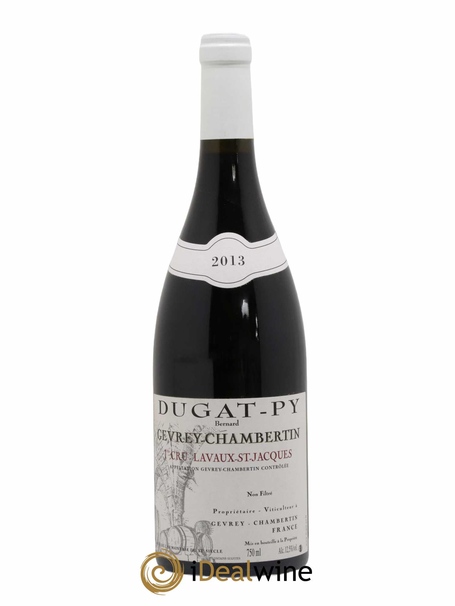 Gevrey-Chambertin 1er Cru Lavaux Saint Jacques Dugat-Py 2013 - Lot de 1 bouteille - 0