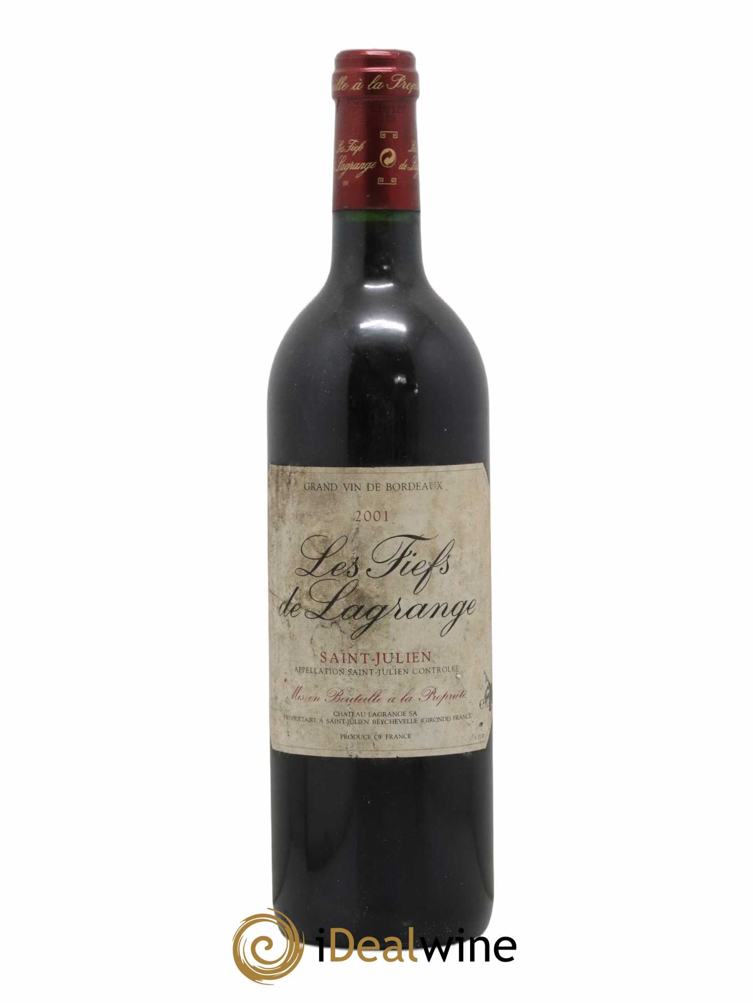 Les Fiefs de Lagrange Second Vin 2001 - Lot de 1 bouteille - 0
