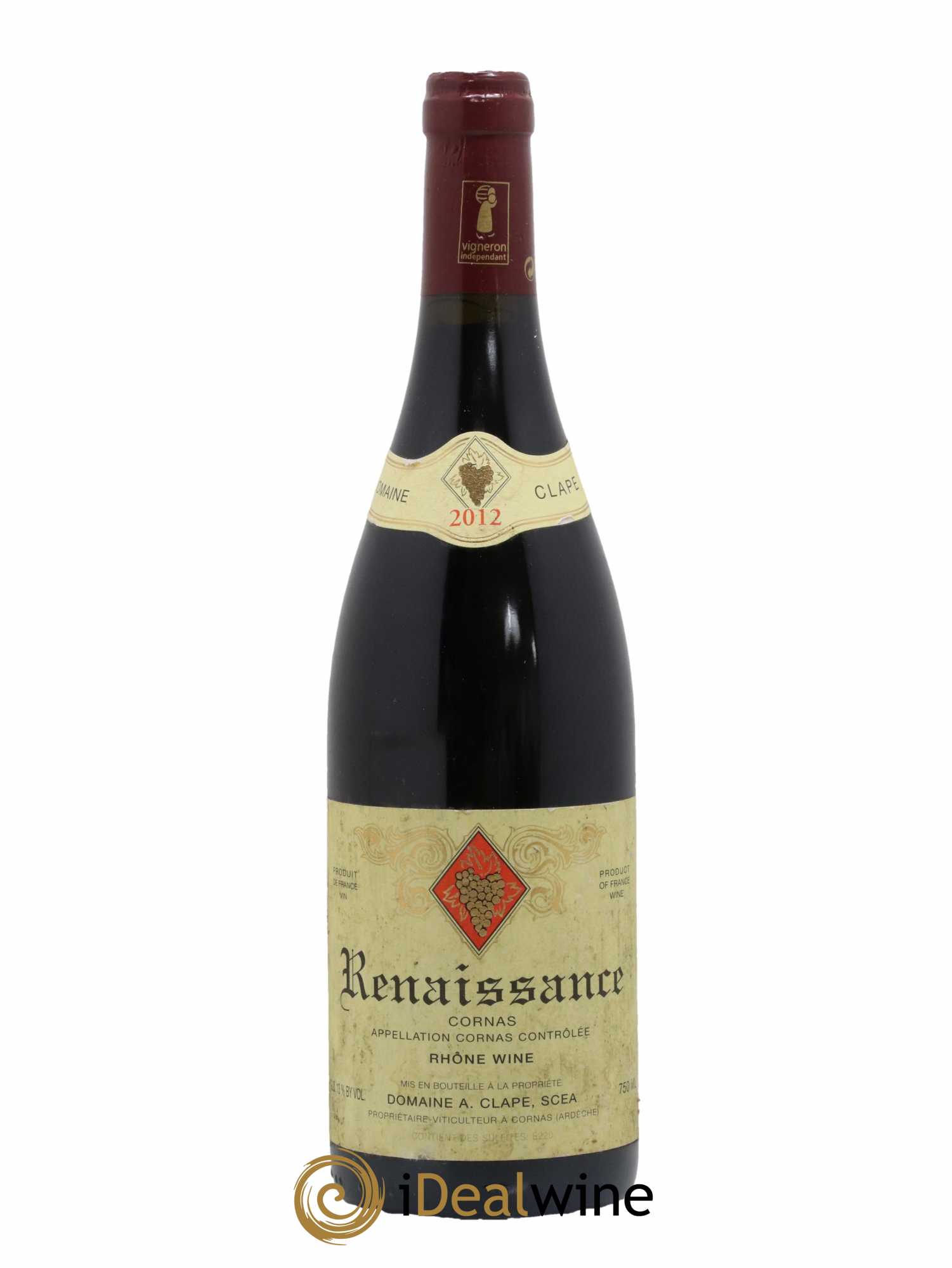Cornas Renaissance Auguste Clape 2012 - Posten von 1 Flasche - 0