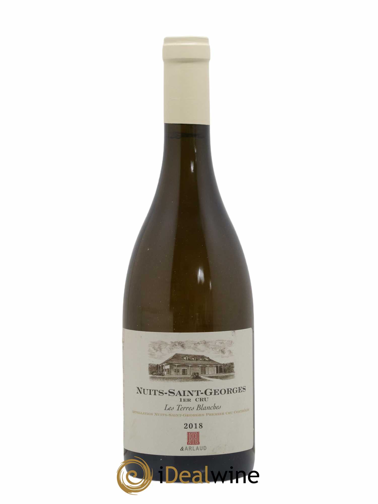 Nuits-Saint-Georges 1er Cru Les Terres Blanches Arlaud 2018 - Lot de 1 bouteille - 0