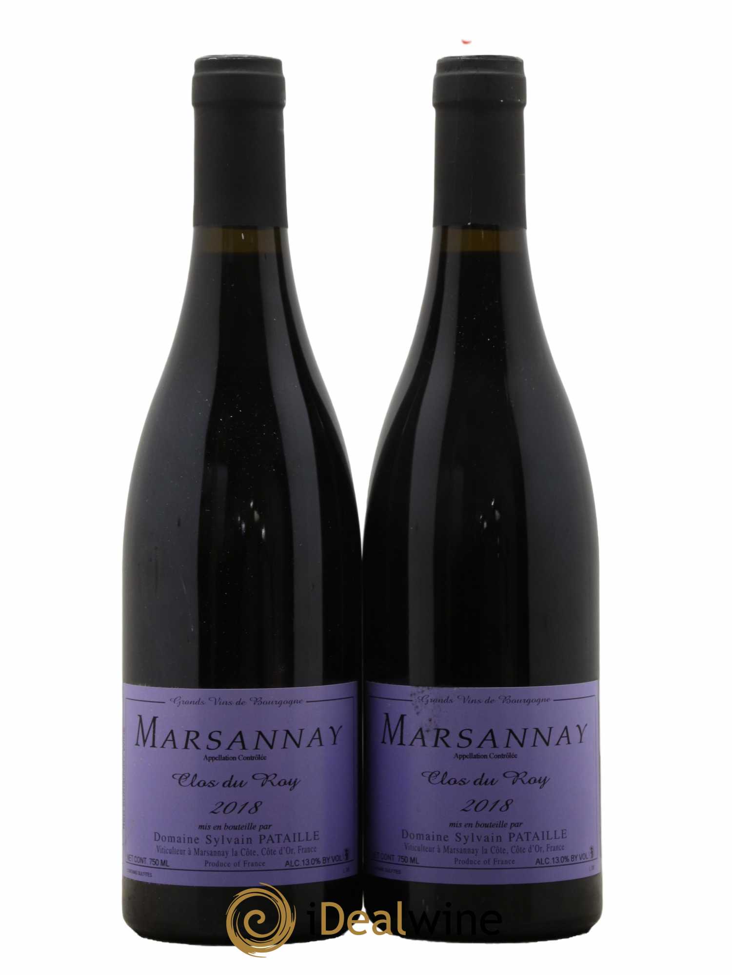 Marsannay Clos du Roy Sylvain Pataille (Domaine) 2018 - Lot de 2 bouteilles - 0