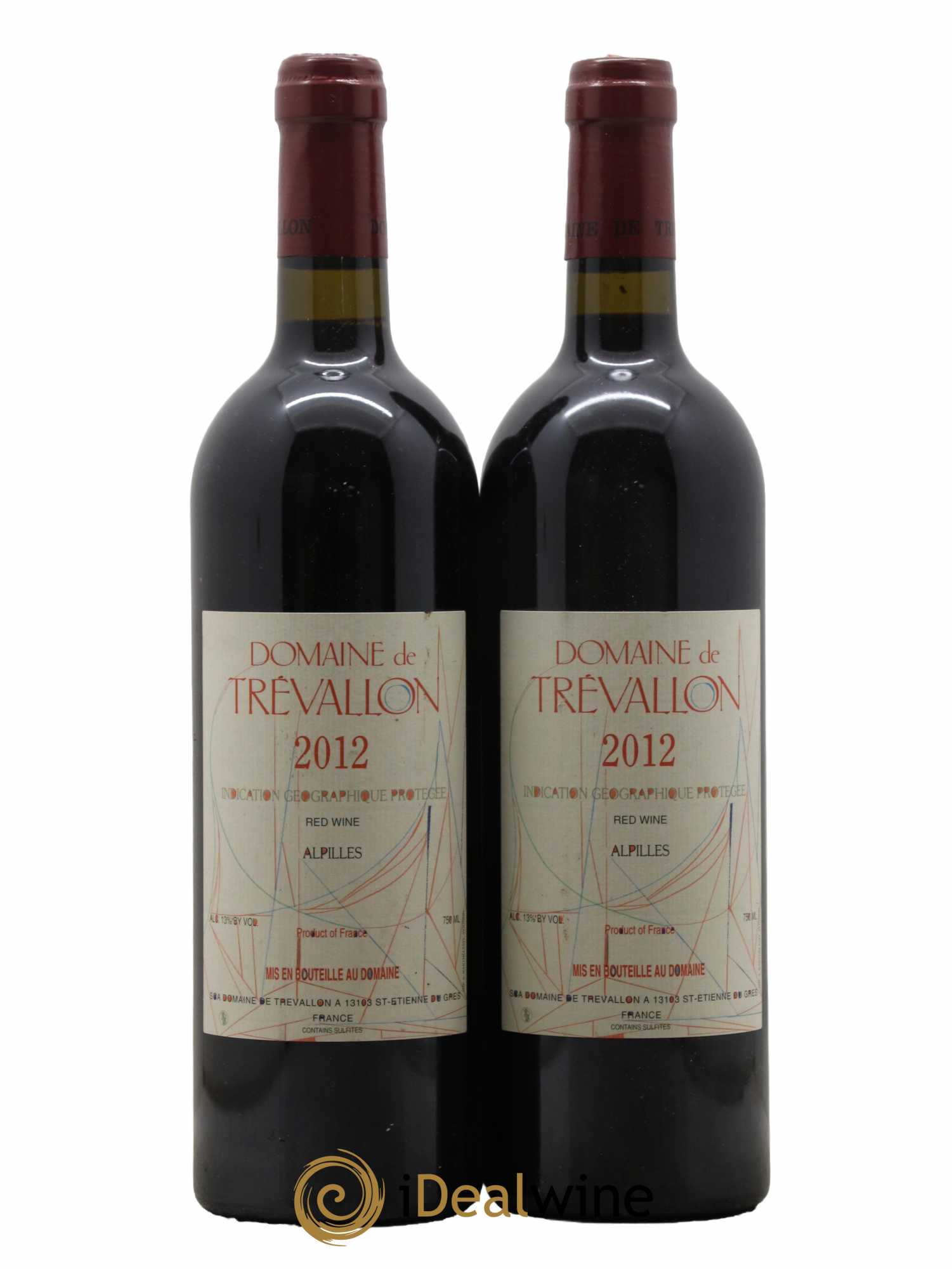 Alpilles Trévallon (Domaine de) Eloi Dürrbach 2012 - Lot de 2 bouteilles - 0