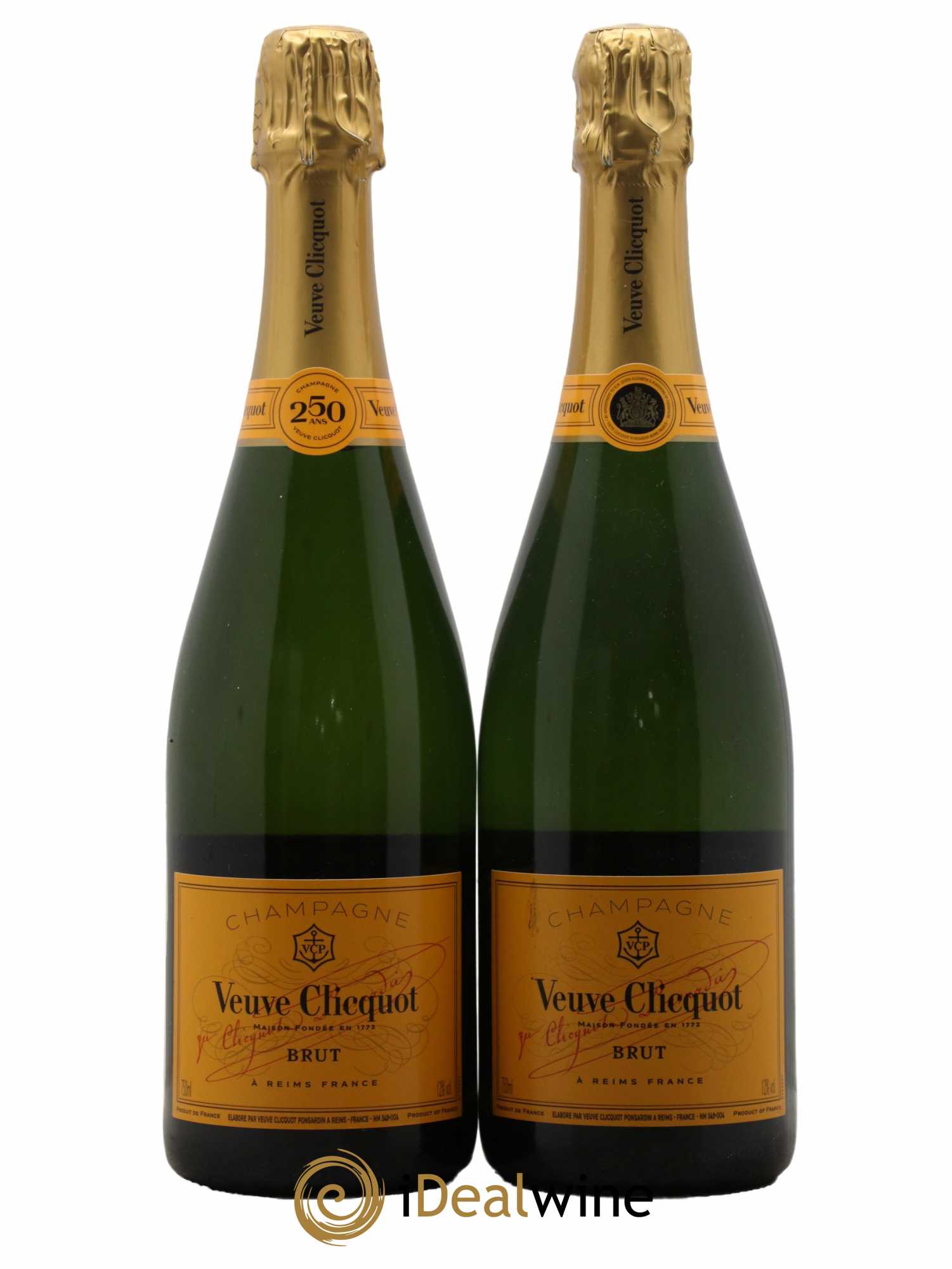 Carte Jaune Brut Veuve Clicquot - Lot de 2 bouteilles - 0