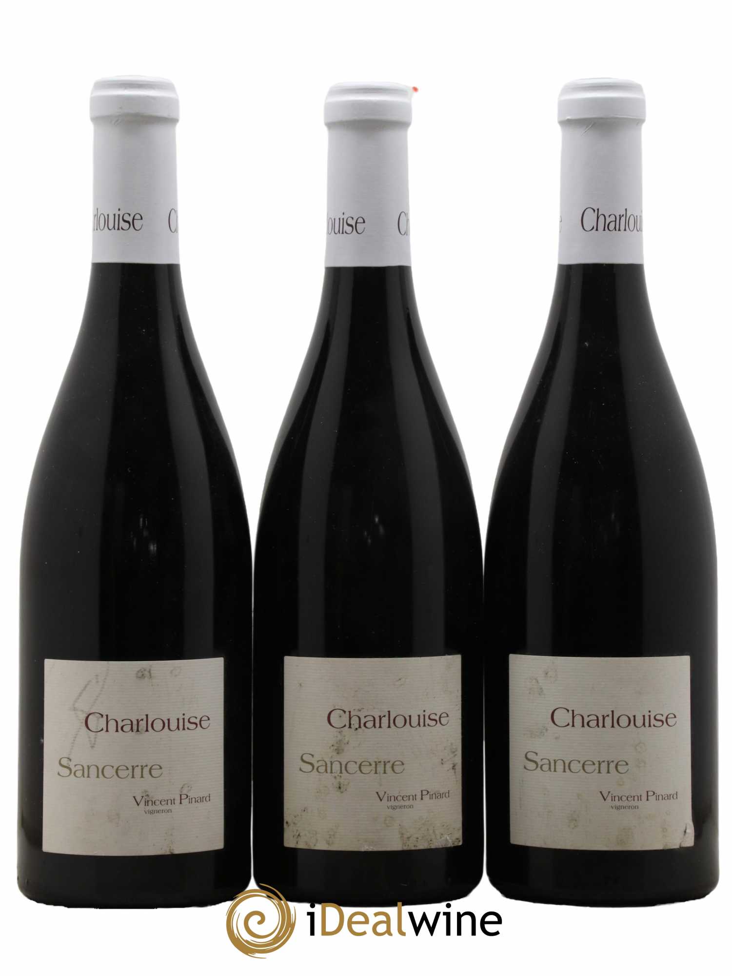 Sancerre Charlouise Vincent Pinard 2017 - Lot de 3 bouteilles - 0