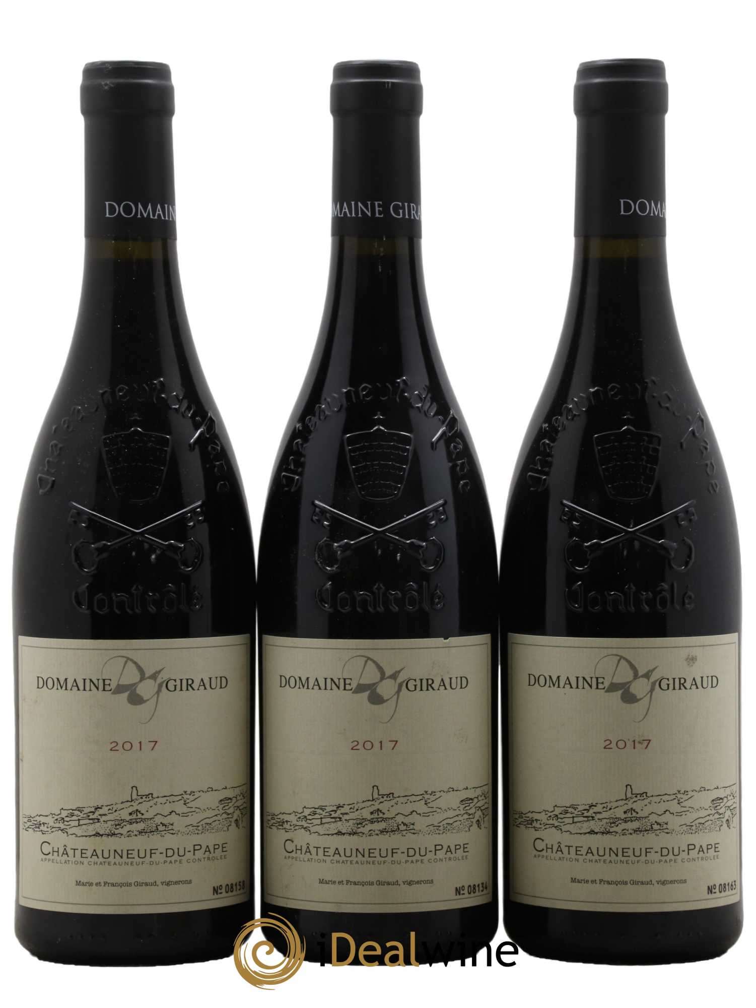 Châteauneuf-du-Pape Tradition Giraud (Domaine) 2017 - Lot de 3 bouteilles - 0