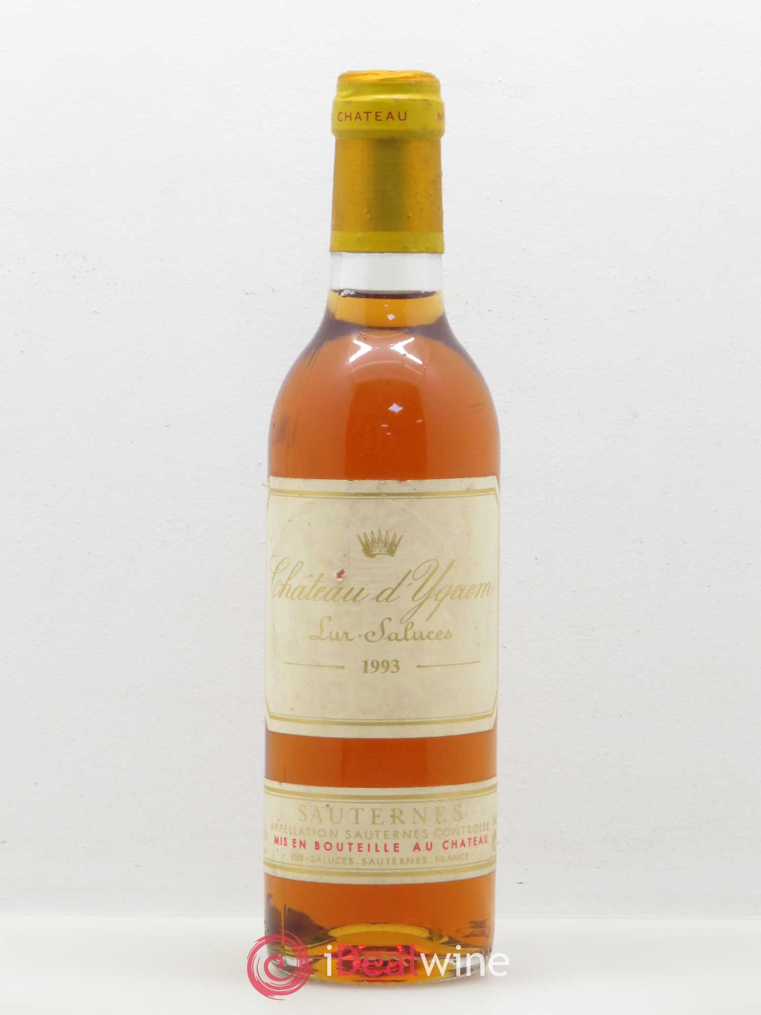 Château d' Yquem 1er Cru Classé Supérieur 1993 - Lotto di 1 mezza bottiglia - 0