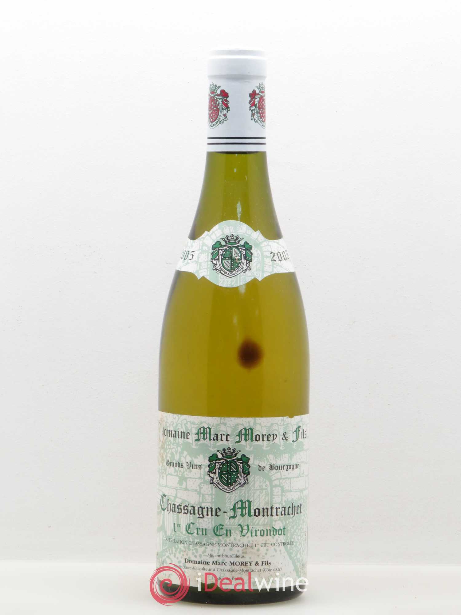 Chassagne-Montrachet 1er Cru En Virondot Marc Morey 2005 - Posten von 1 Flasche - 0