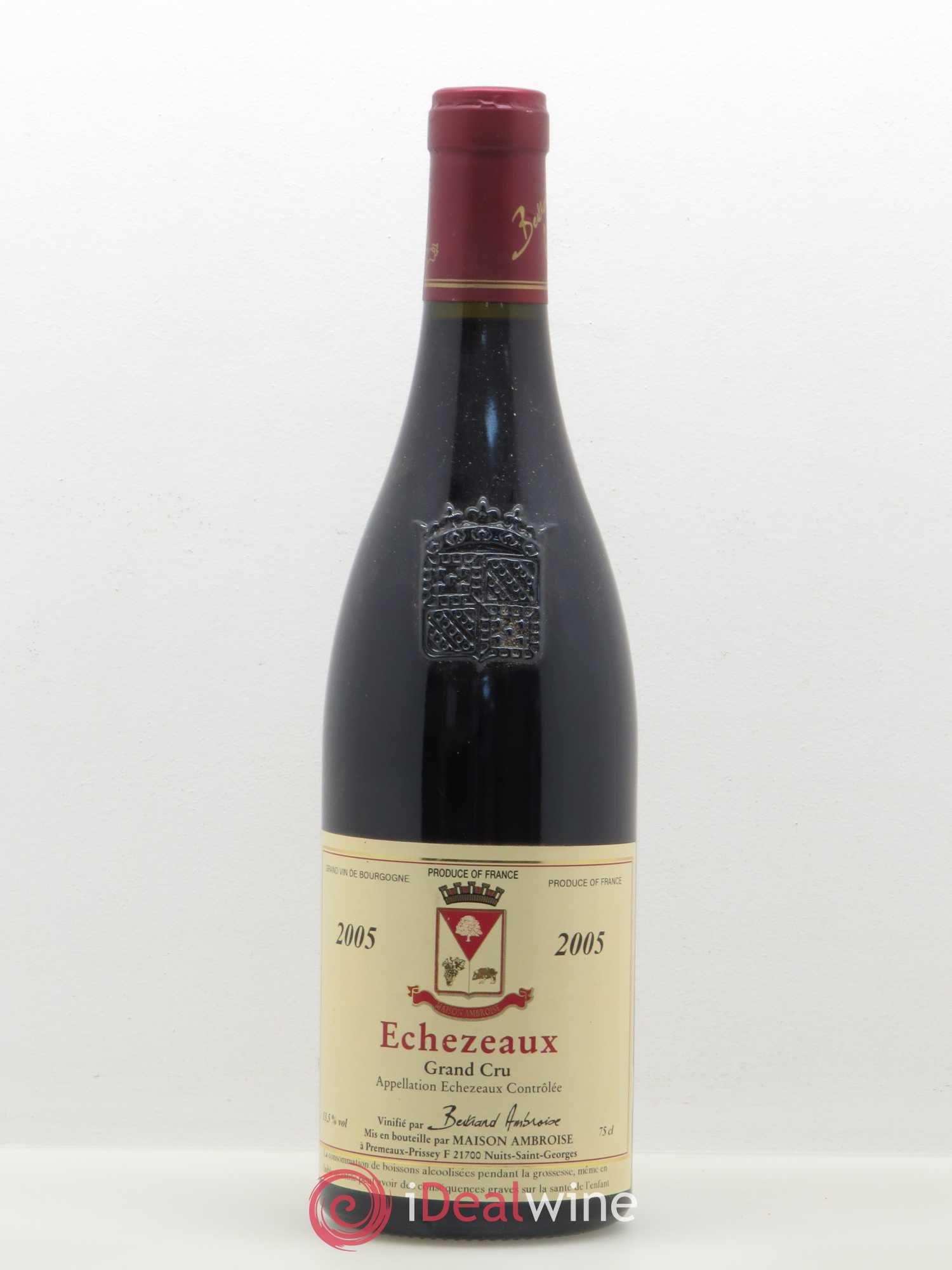 Echezeaux Grand Cru Bertrand Ambroise 2005 - Lot de 1 bouteille - 0