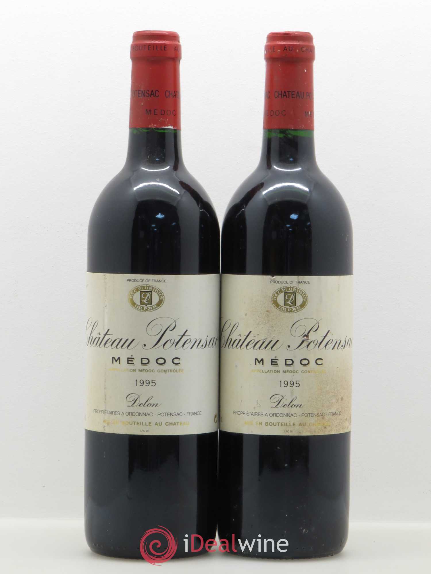 Château Potensac (sans prix de réserve) 1995 - Lot de 2 bouteilles - 0