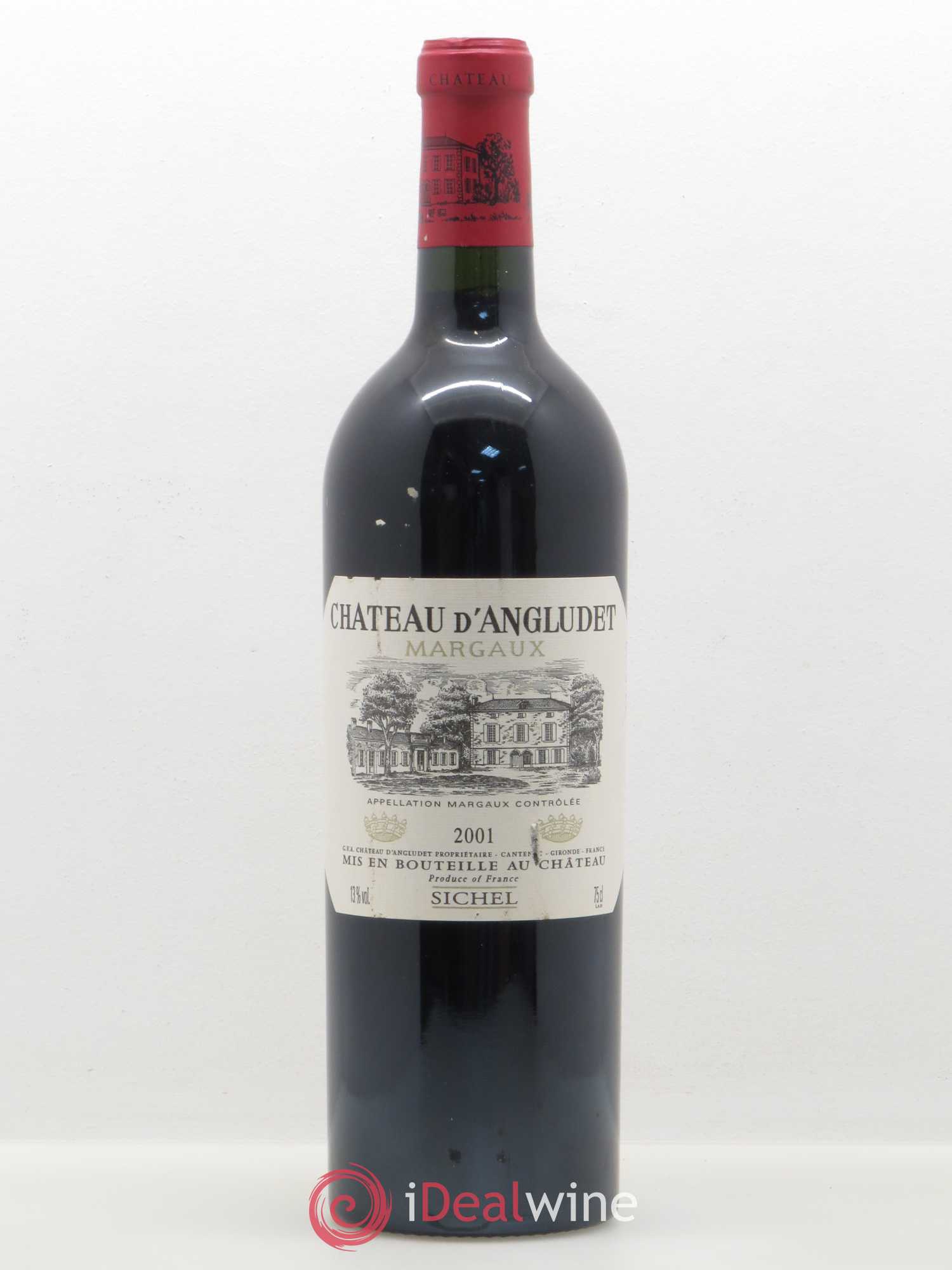 Château d' Angludet Cru Bourgeois (sans prix de réserve) 2001 - Lot de 1 bouteille - 0