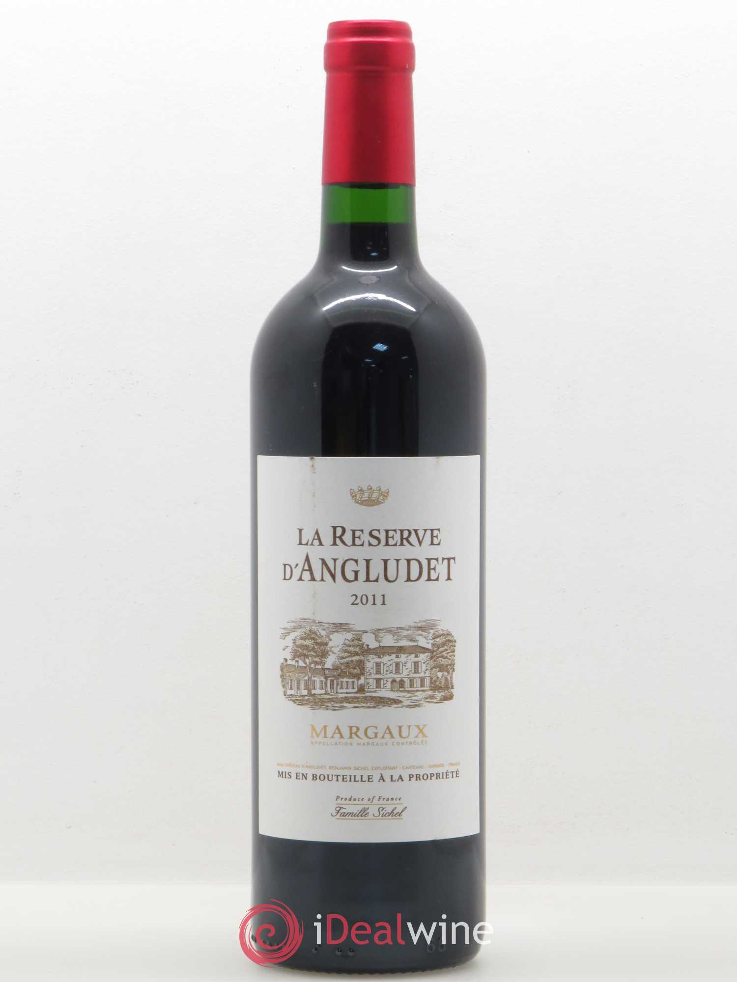 Bordeaux Margaux La Réserve d'Angludet (sans prix de réserve) 2011 - Posten von 1 Flasche - 0