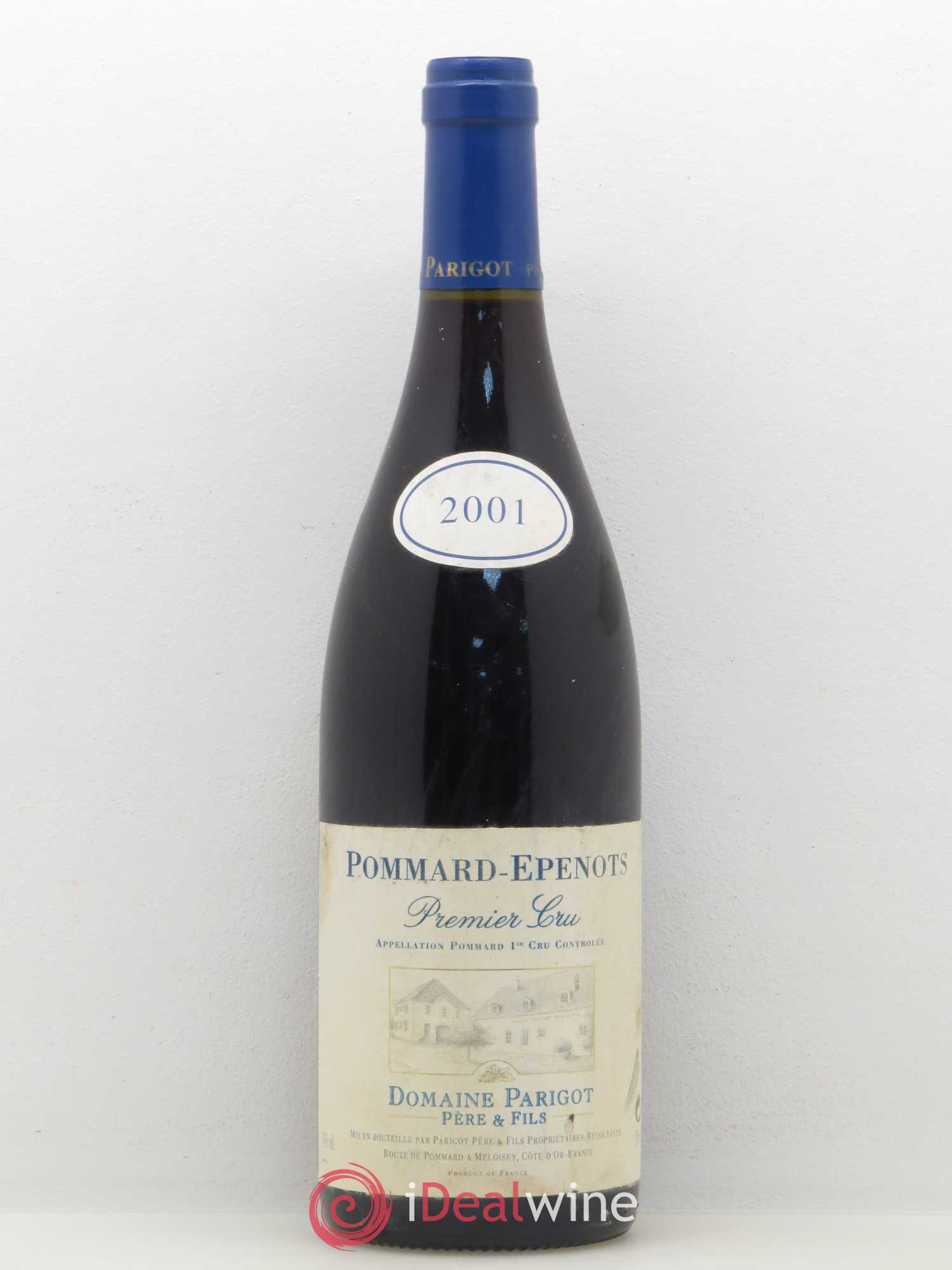 Pommard 1er Cru Les Epenots Parigot Père et Fils (sans prix de réserve) 2001 - Posten von 1 Flasche - 0