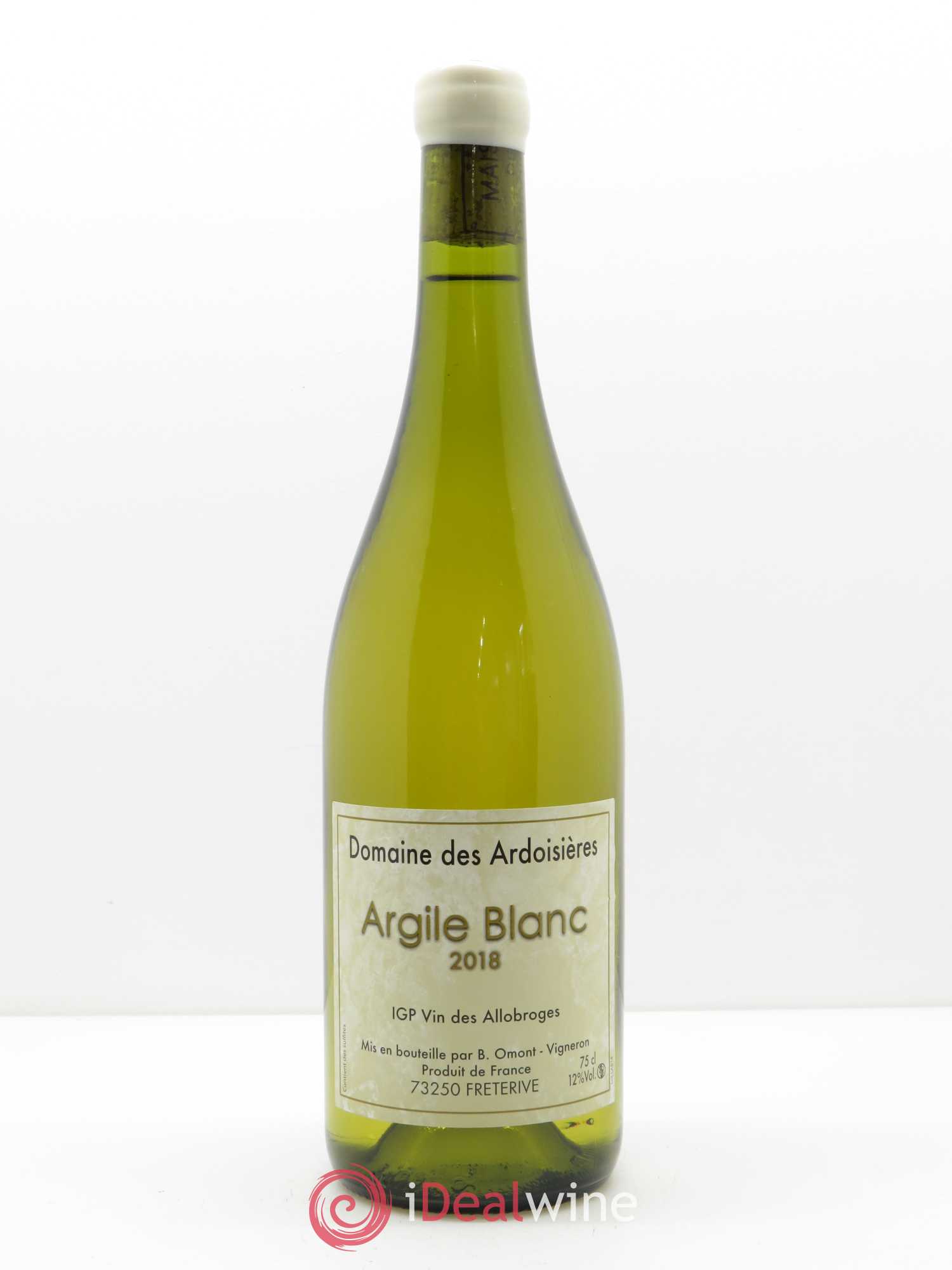 Vin des Allobroges Saint-Pierre-de-Soucy Argile Ardoisières (Domaine des) 2018 - Lot de 1 bouteille - 0