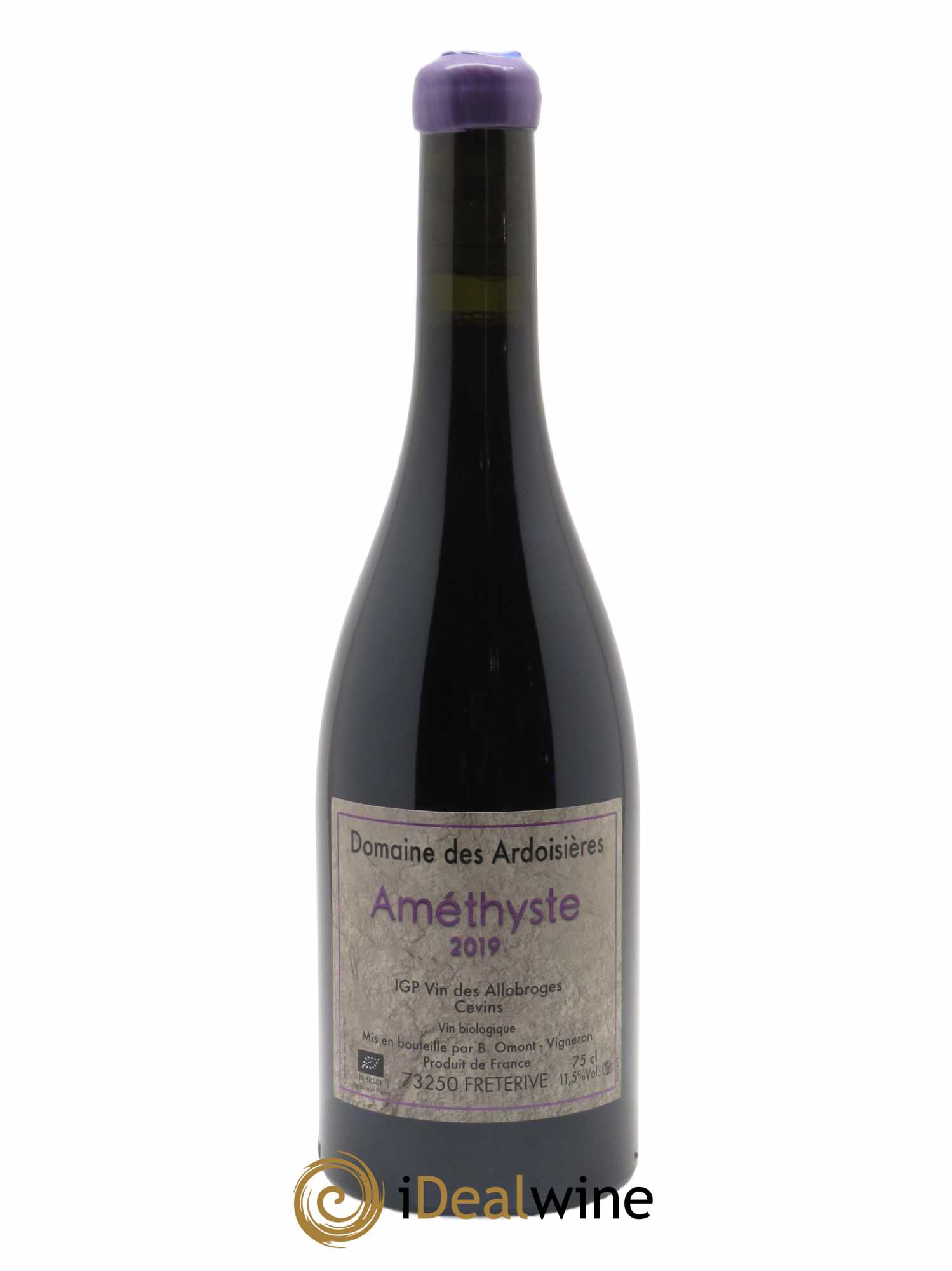 Vin des Allobroges Cevins Améthyste Ardoisières (Domaine des) 2019 - Lot de 1 bouteille - 0