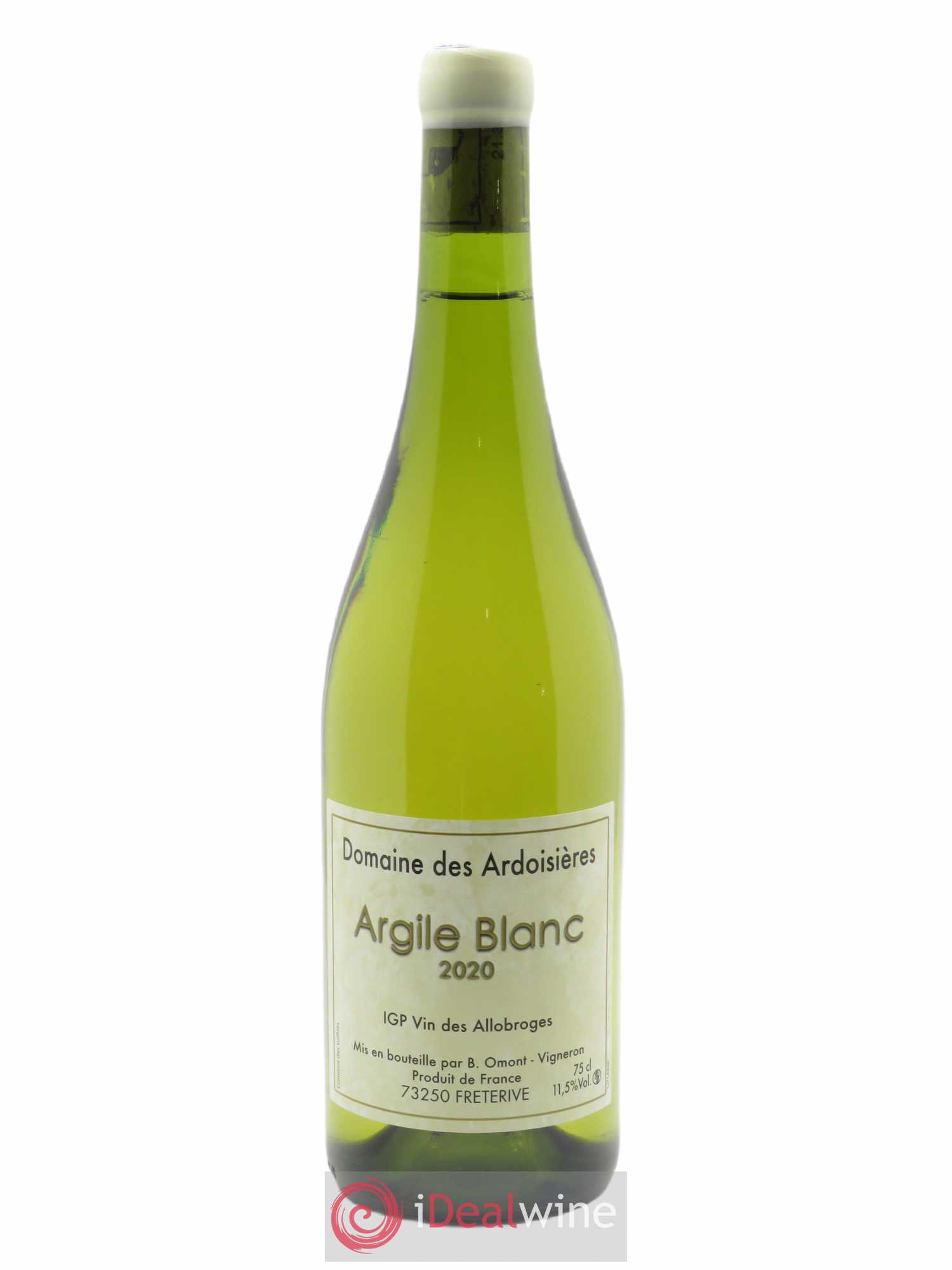 Vin des Allobroges Saint-Pierre-de-Soucy Argile Ardoisières (Domaine des) 2020 - Lot de 1 bouteille - 0