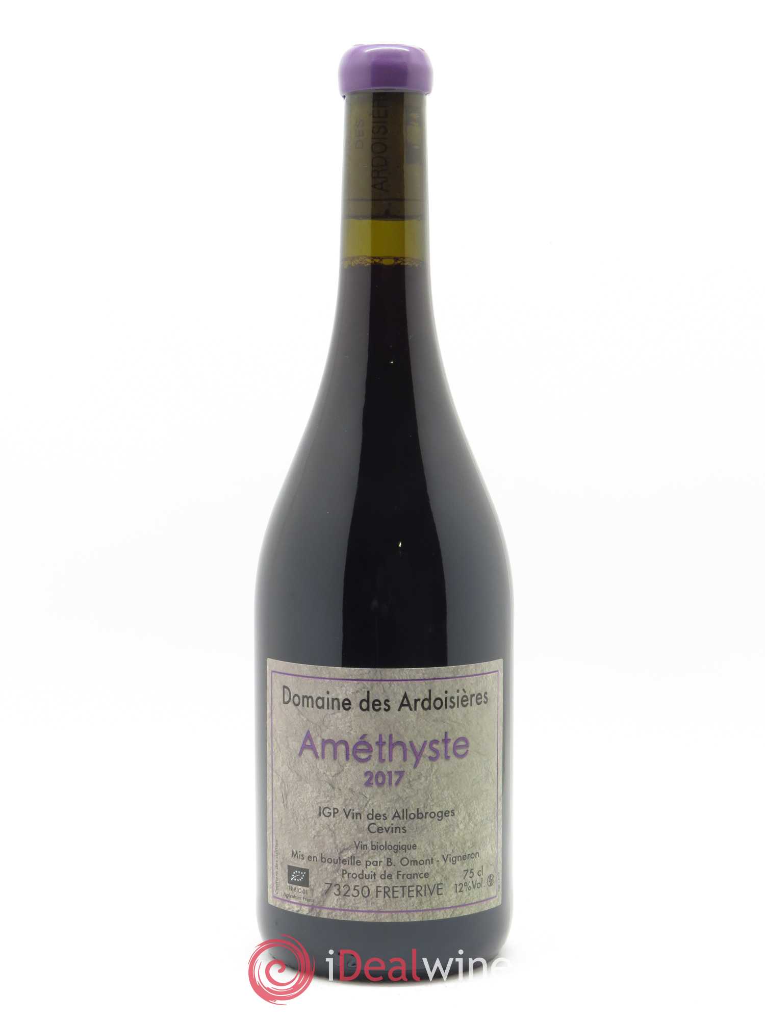 Vin des Allobroges Cevins Améthyste Ardoisières (Domaine des) 2017 - Lot de 1 bouteille - 0