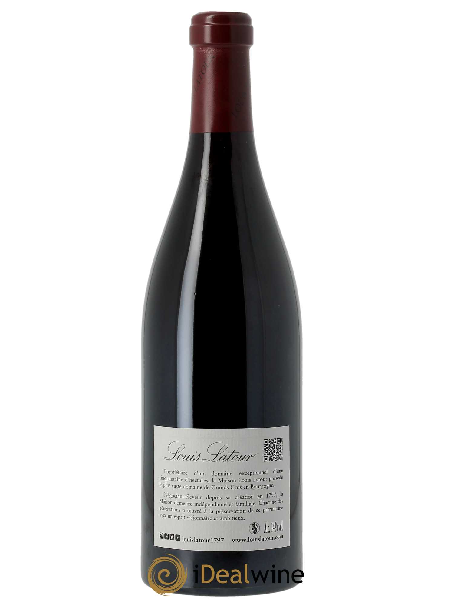 Chambertin Grand Cru Cuvée Héritiers Latour Louis Latour 2022 - Lot of 1 bottle - 1