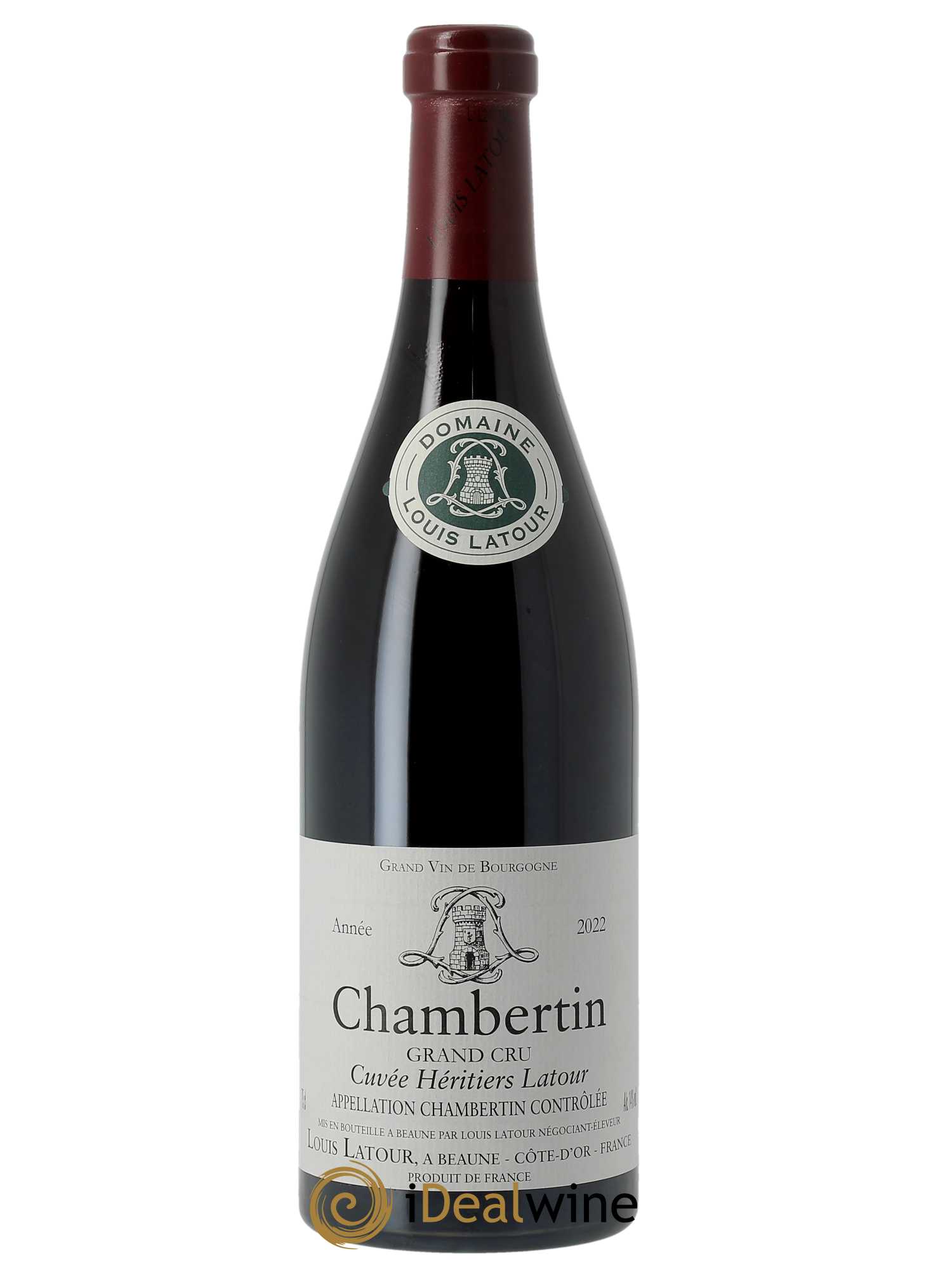 Chambertin Grand Cru Cuvée Héritiers Latour Louis Latour 2022 - Lot of 1 bottle - 0