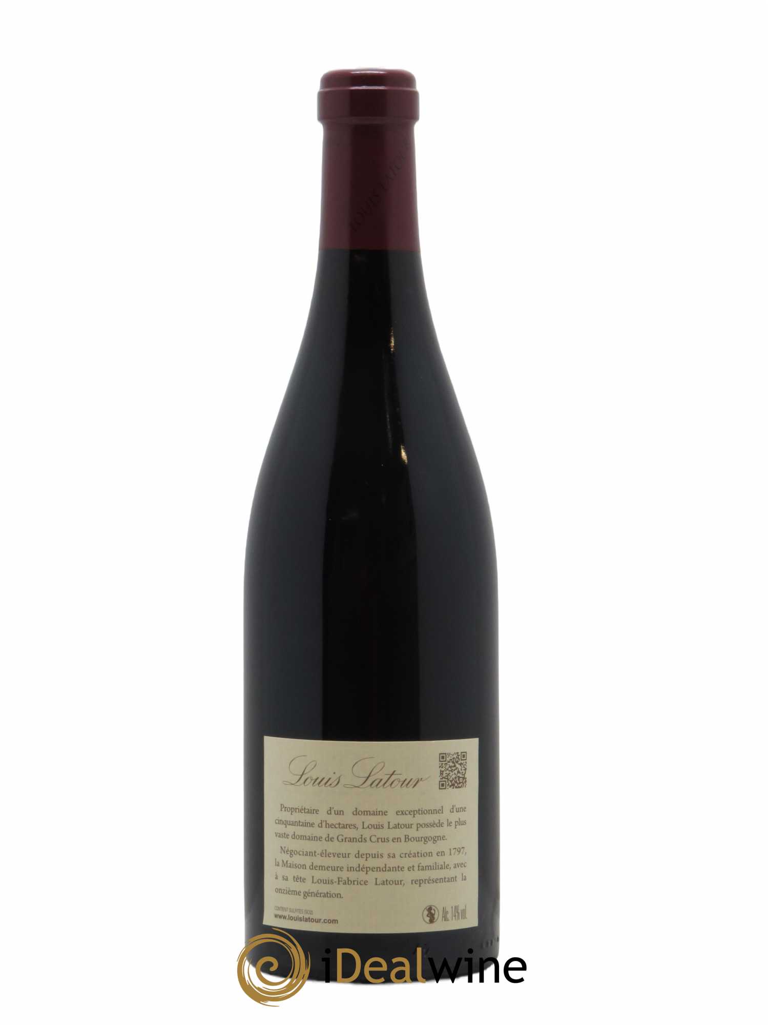 Corton Grand Cru Château Corton Grancey Louis Latour 2010 - Lot de 1 bouteille - 1