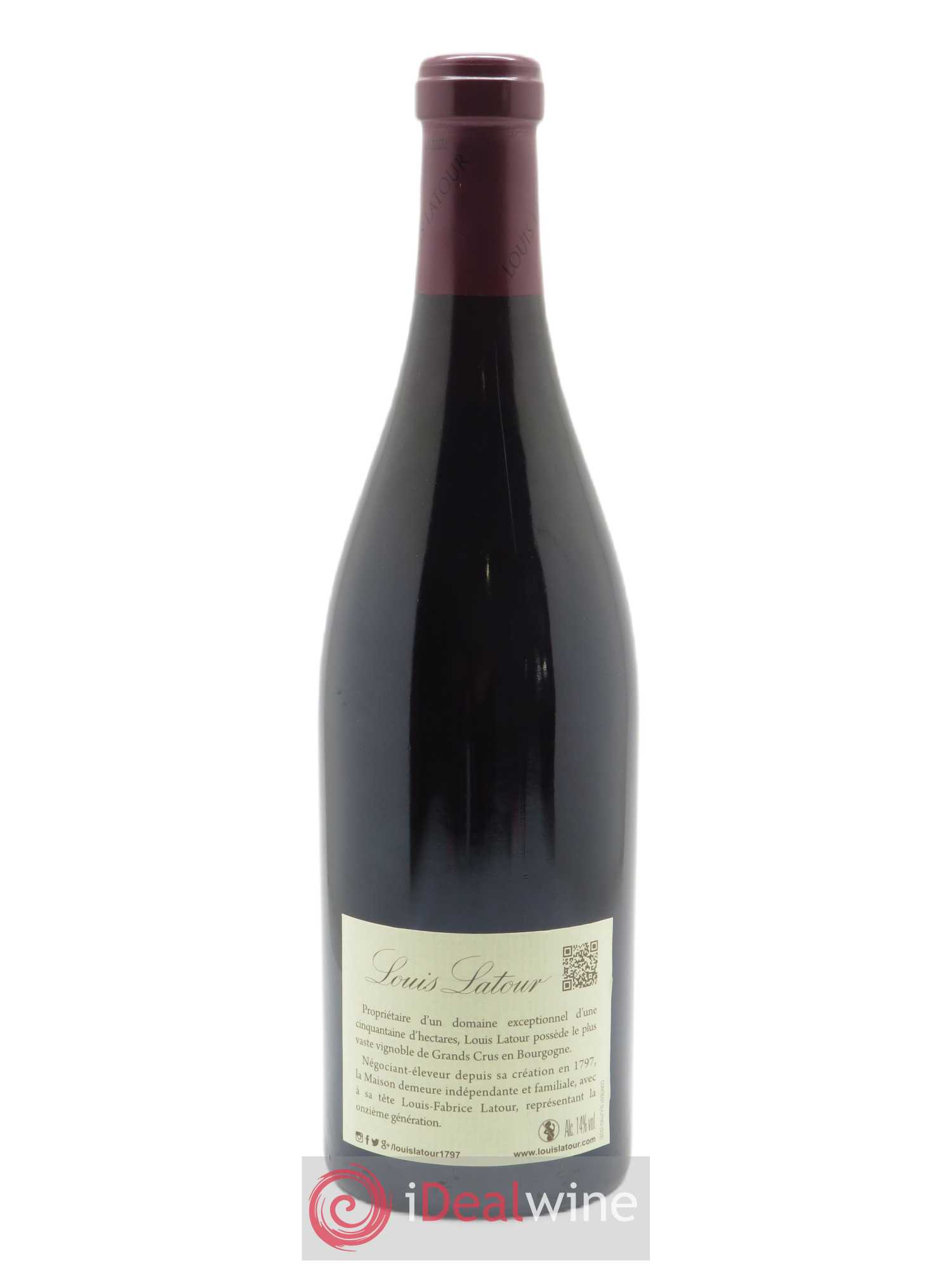 Corton Grand Cru Château Corton Grancey Louis Latour 2019 - Lot de 1 bouteille - 1