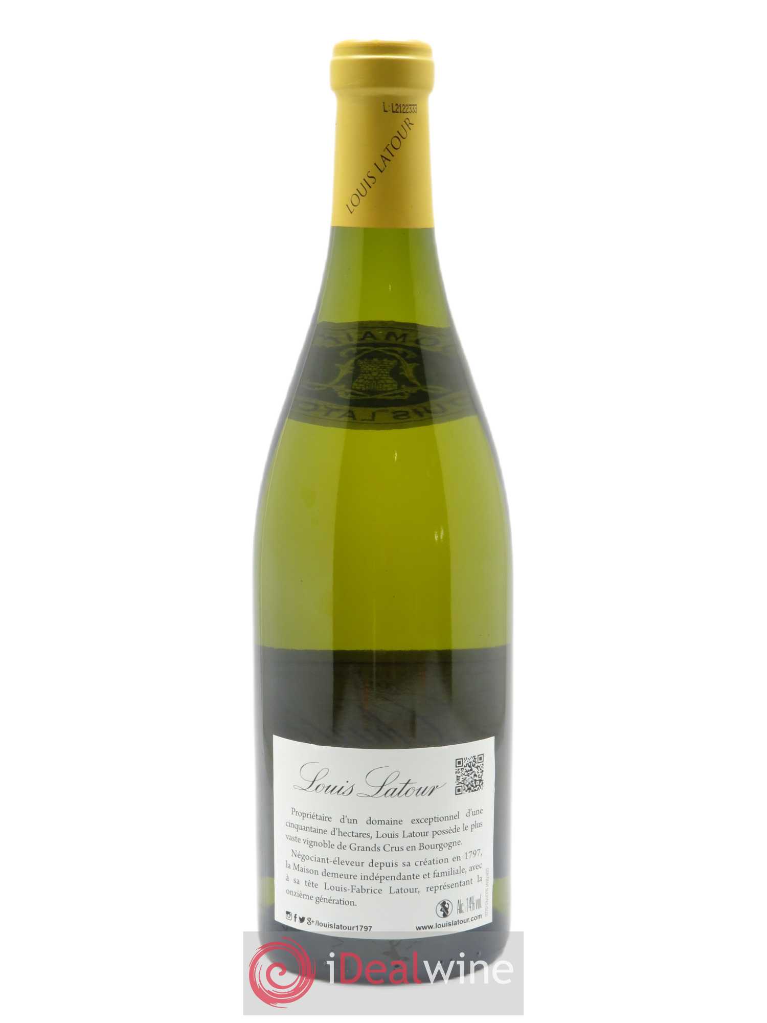 Corton-Charlemagne Grand Cru Louis Latour 2019 - Lot of 1 bottle - 1