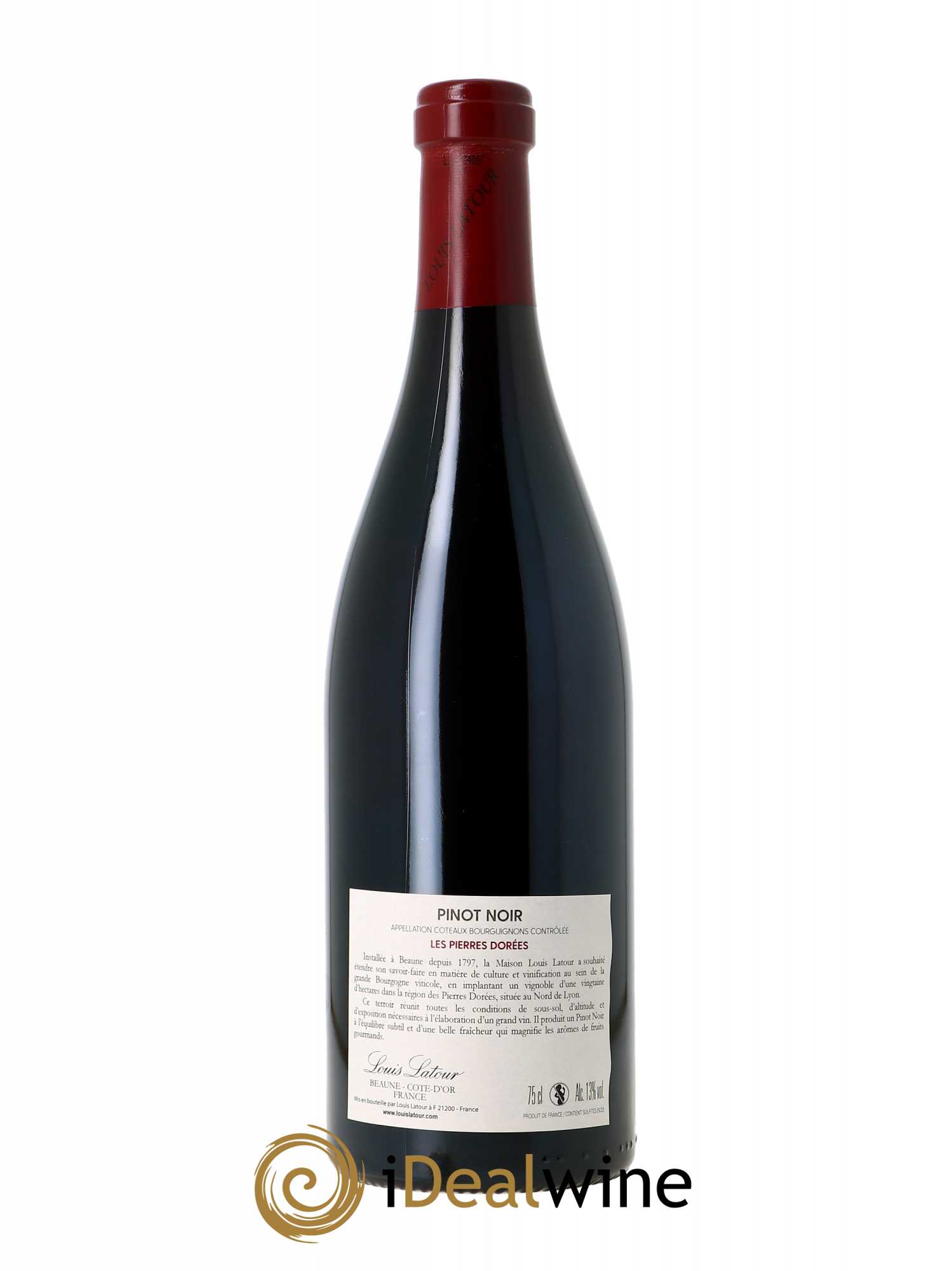 Côteaux Bourguignons Les Pierres Dorées Louis Latour 2019 - Lot de 1 bouteille - 1
