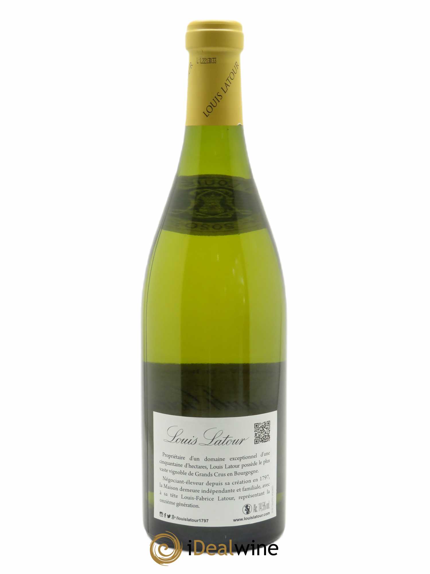Meursault 1er Cru Goutte d'or Louis Latour 2020 - Lot de 1 bouteille - 1