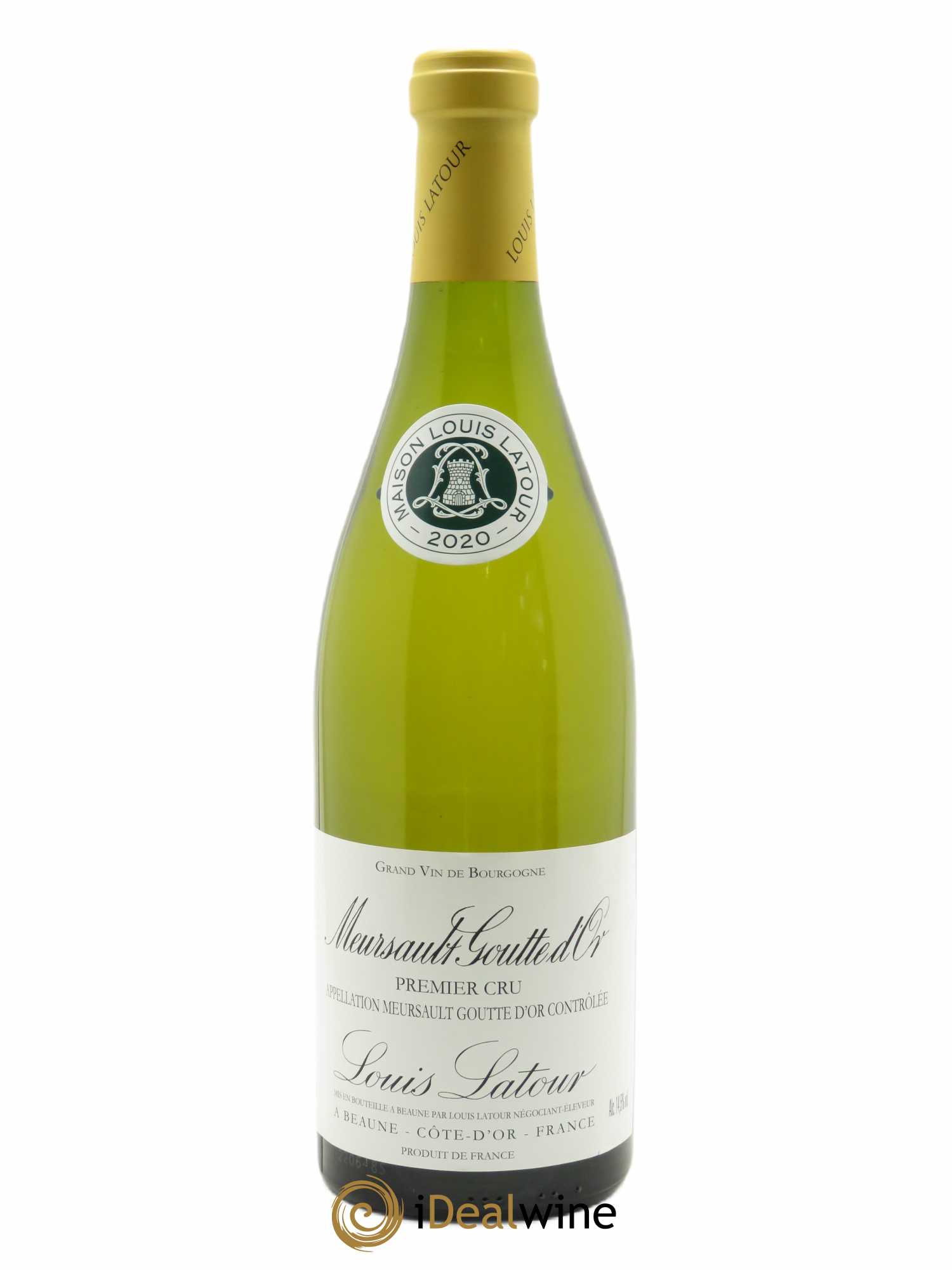 Meursault 1er Cru Goutte d'or Louis Latour 2020 - Lot de 1 bouteille - 0