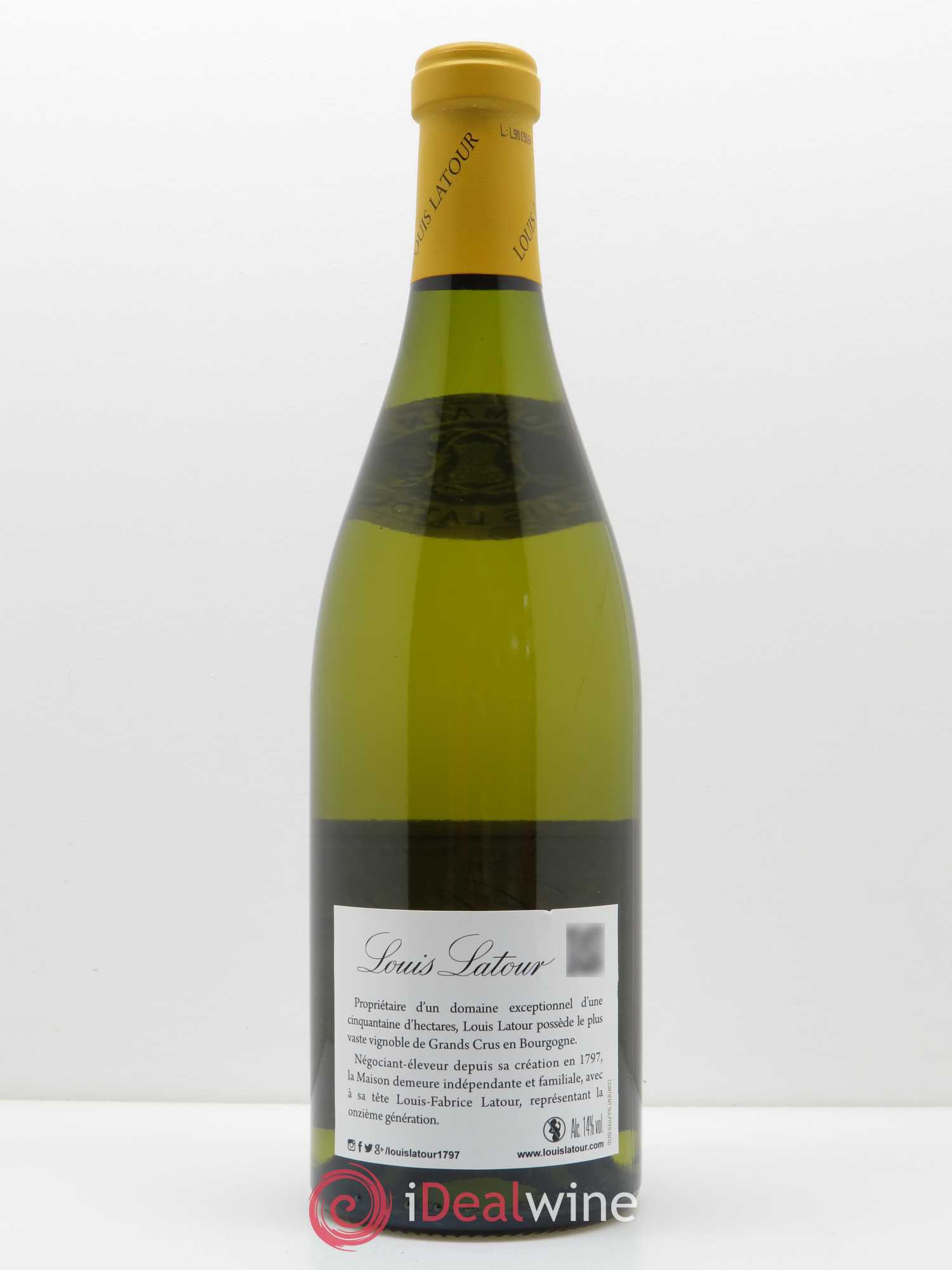 Corton-Charlemagne Grand Cru Louis Latour 2017 - Lot de 1 bouteille - 1