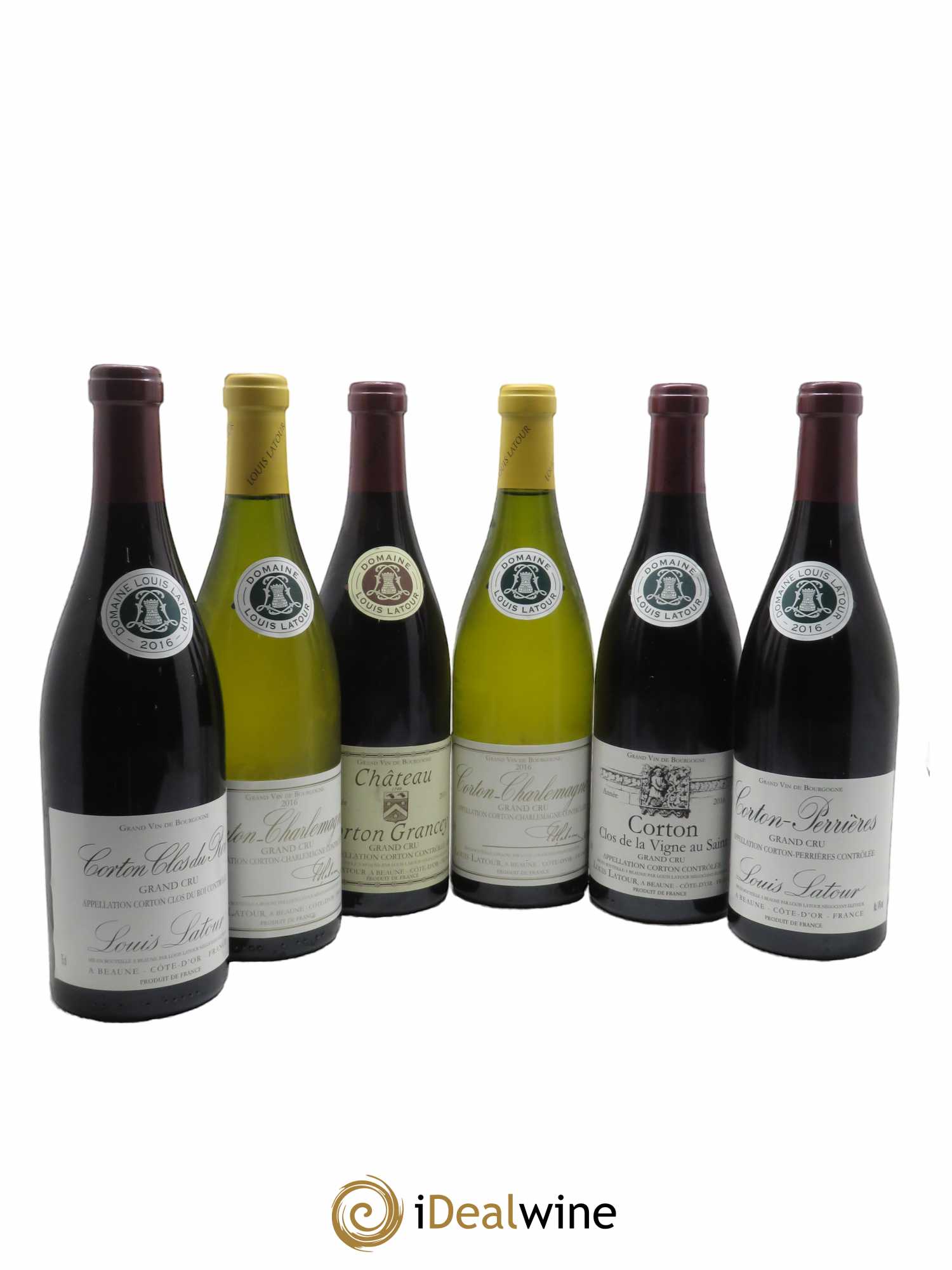 Caisse Grands crus Climats de Corton Louis Latour 2016 - Lot of 1 bottle - 1