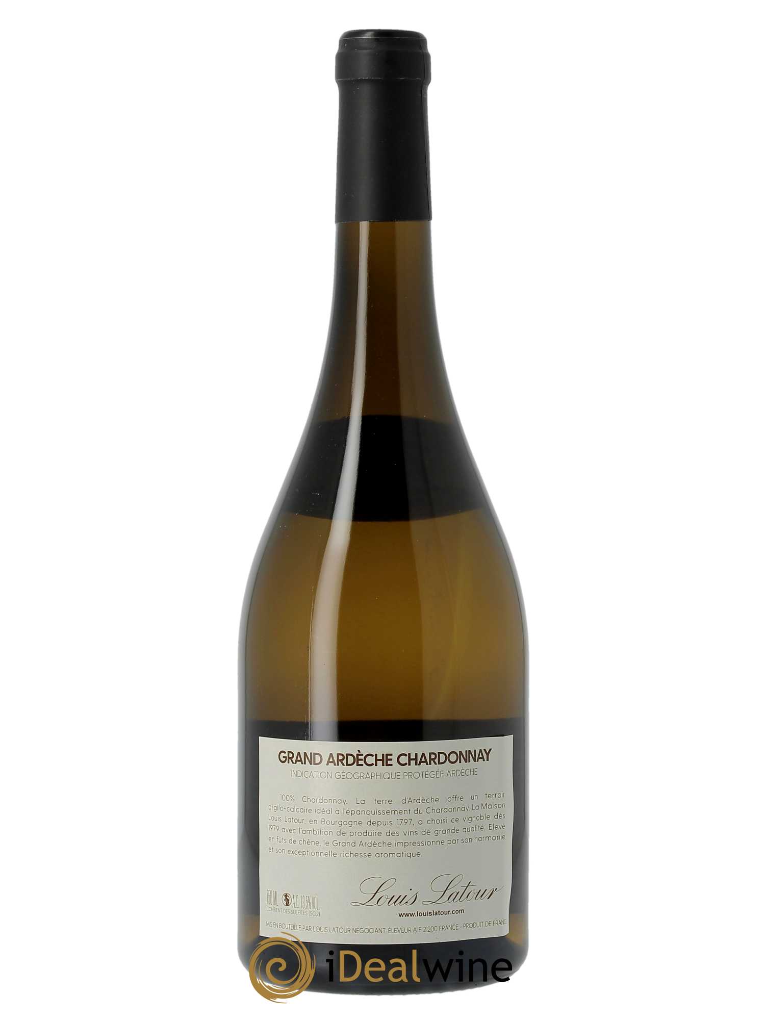 IGP Ardèche Grand Ardèche Chardonnay Louis Latour 2020 - Lot de 1 bouteille - 1