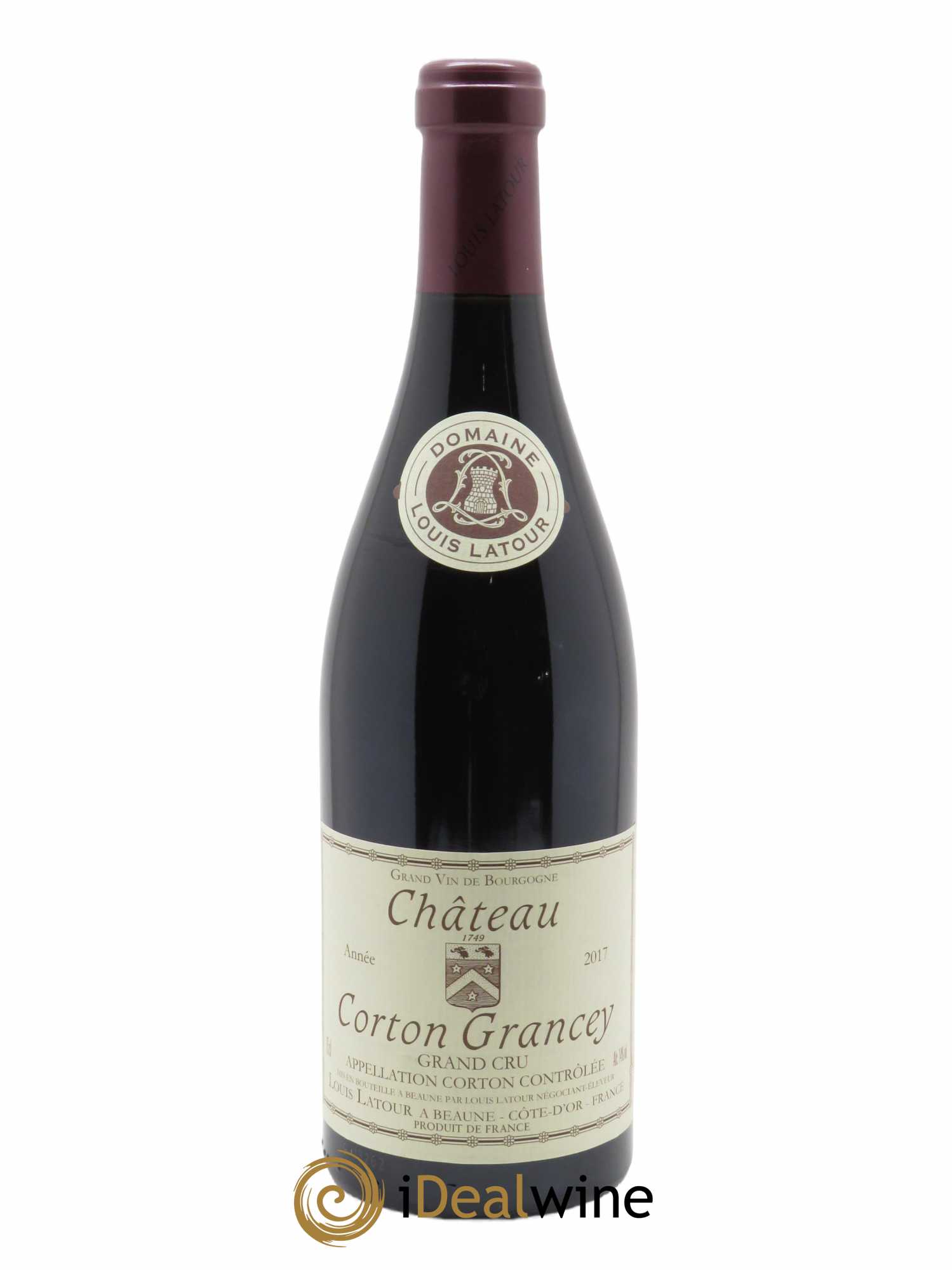 Corton Grand Cru Château Corton Grancey Louis Latour 2017 - Lot de 1 bouteille - 0