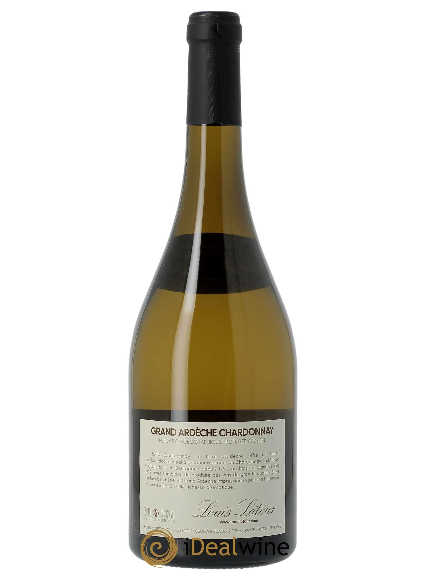 IGP Ardèche Grand Ardèche Chardonnay Louis Latour 2021 - Posten von 1 Flasche - 1