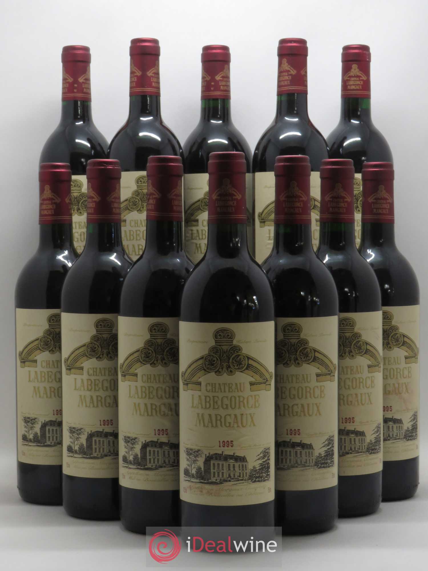 Château Labegorce Cru Bourgeois 1995 - Lot de 12 bouteilles - 0