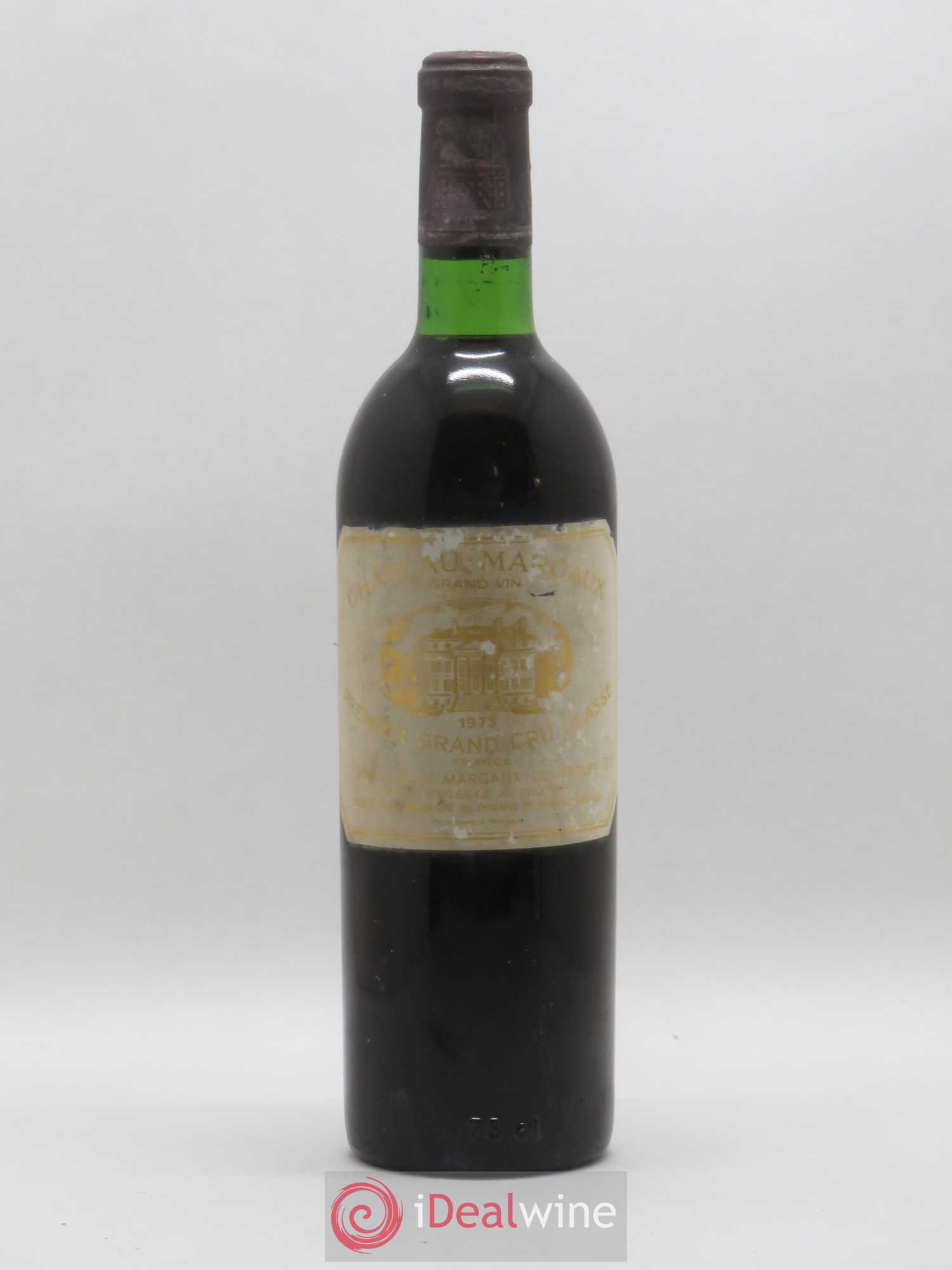 Château Margaux 1er Grand Cru Classé 1973 - Lot de 1 bouteille - 0
