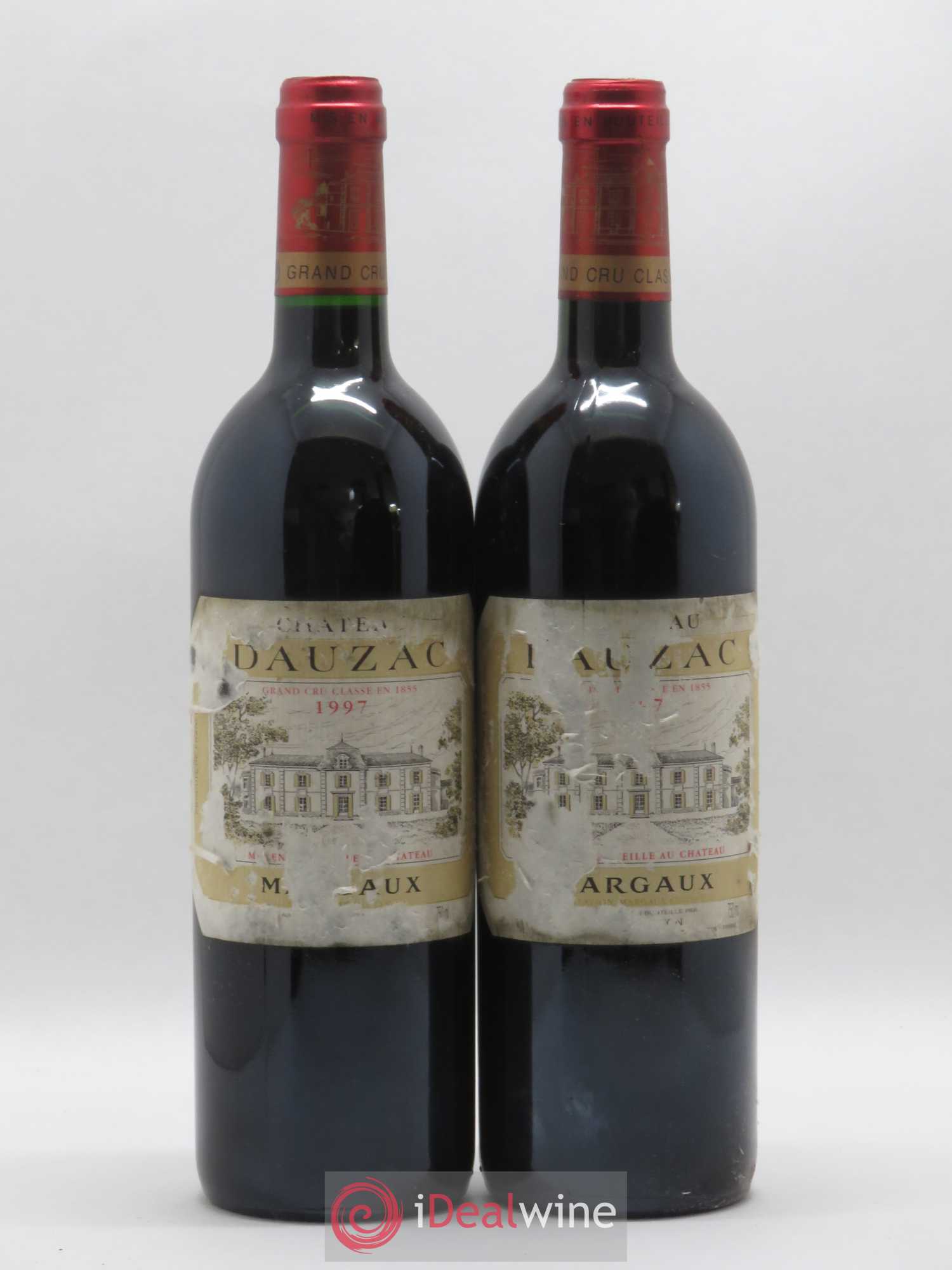 Château Dauzac 5ème Grand Cru Classé 1997 - Lot de 2 bouteilles - 0