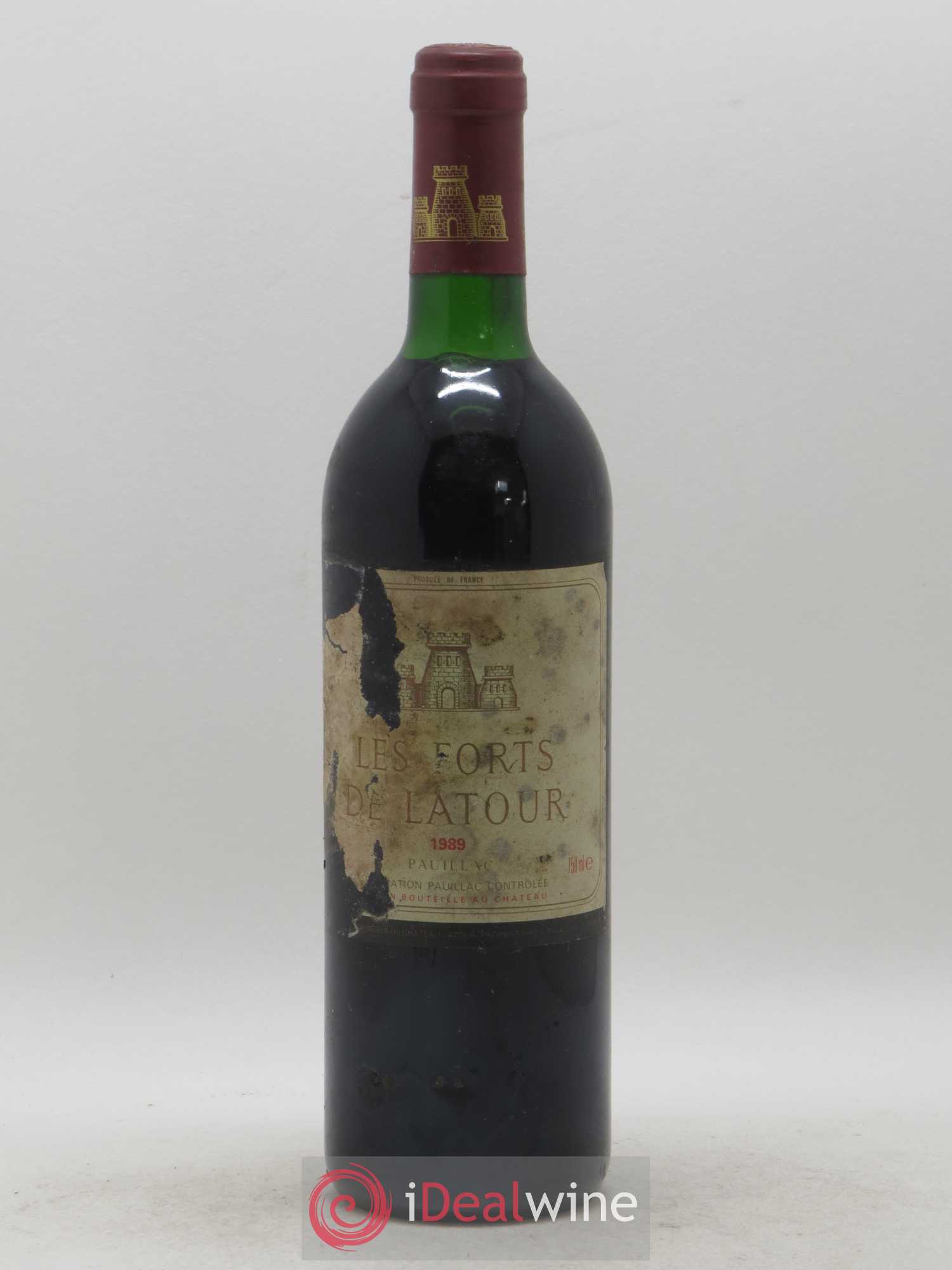 Les Forts de Latour Second Vin 1989 - Lot de 1 bouteille - 0