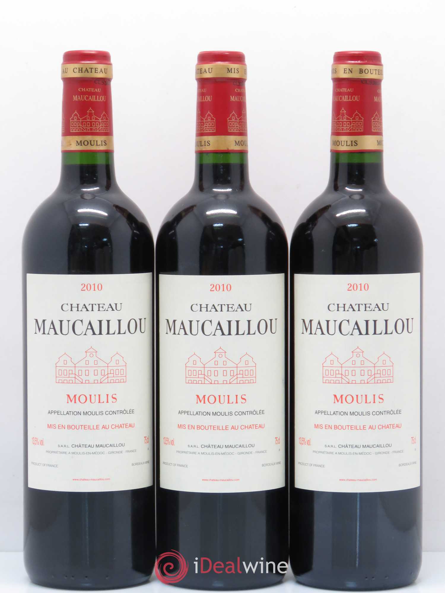 Château Maucaillou 2010 - Lot de 12 bouteilles - 2