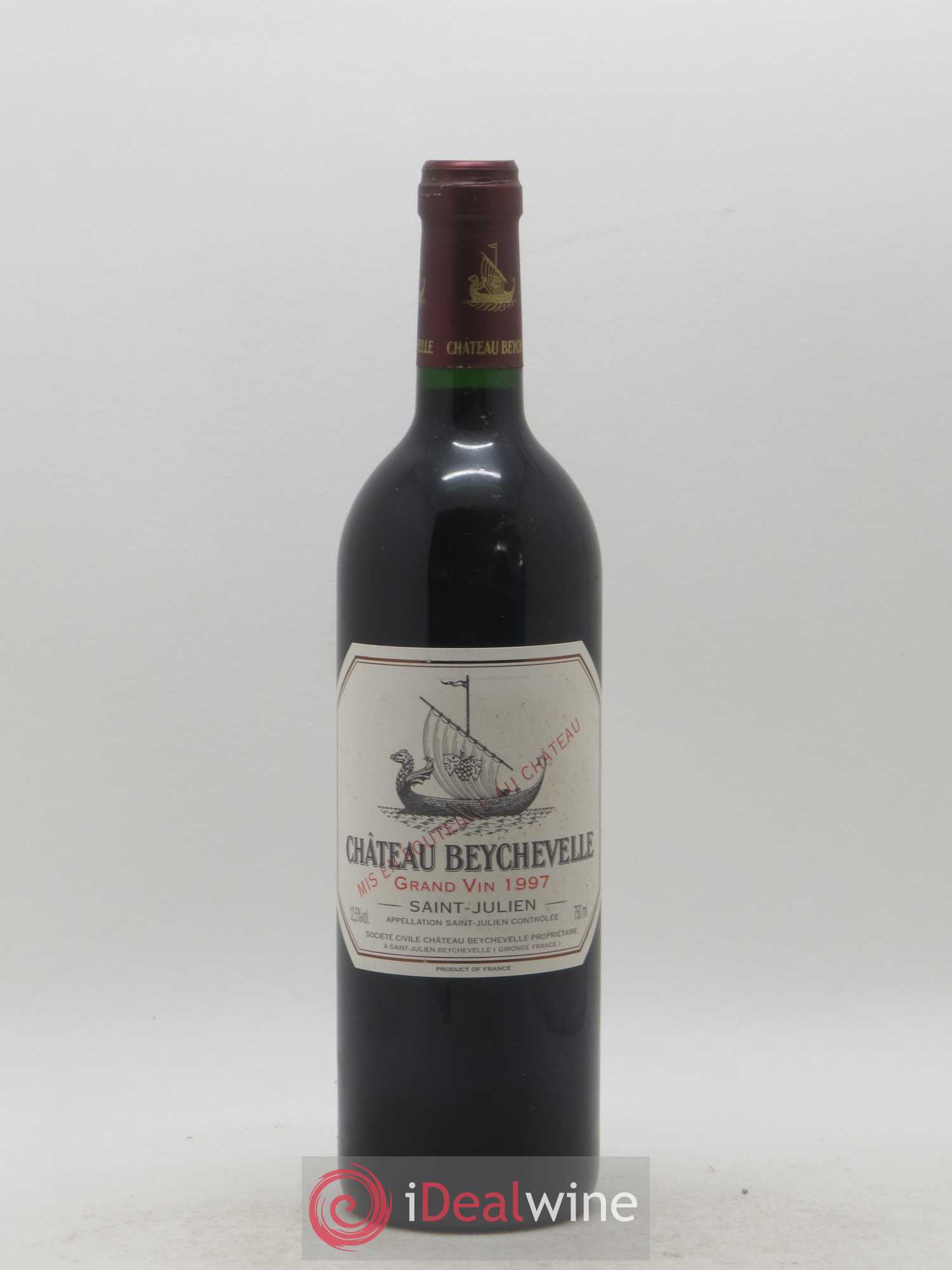 Château Beychevelle 4ème Grand Cru Classé 1997 - Lot de 1 bouteille - 0