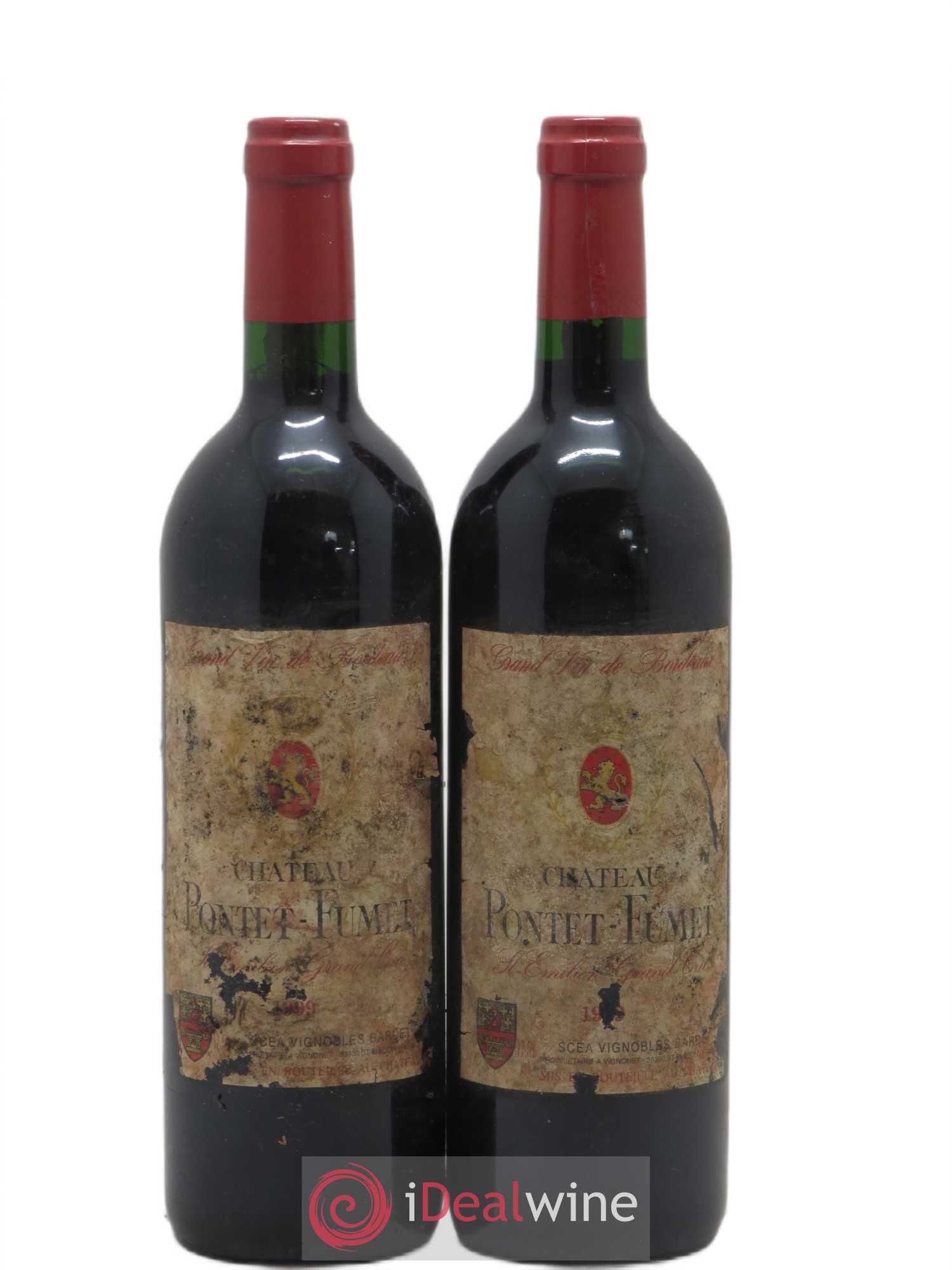 Pontet-Fumet 1999 - Posten von 2 Flaschen - 0