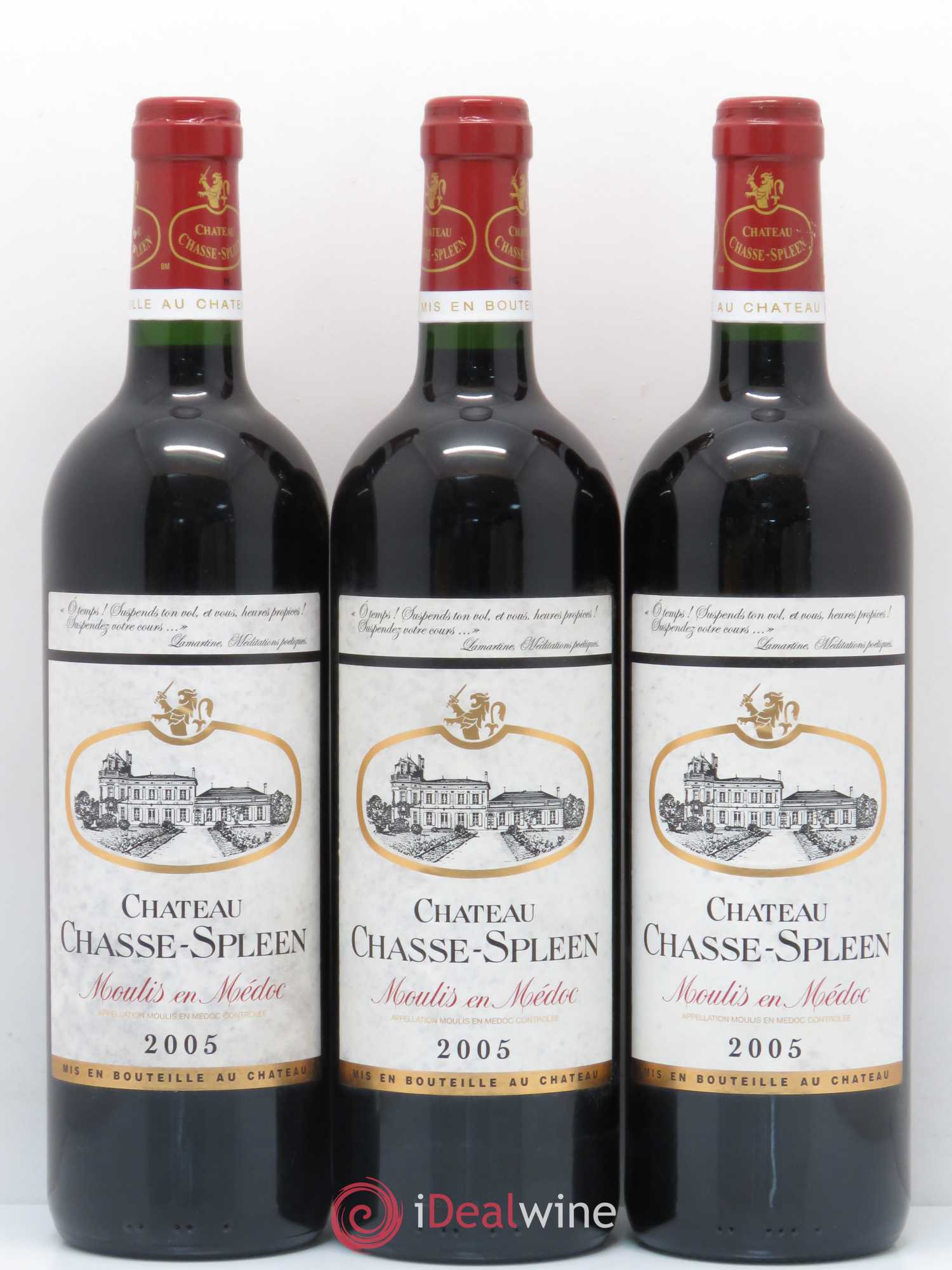 Château Chasse Spleen 2005 - Lot de 6 bouteilles - 1