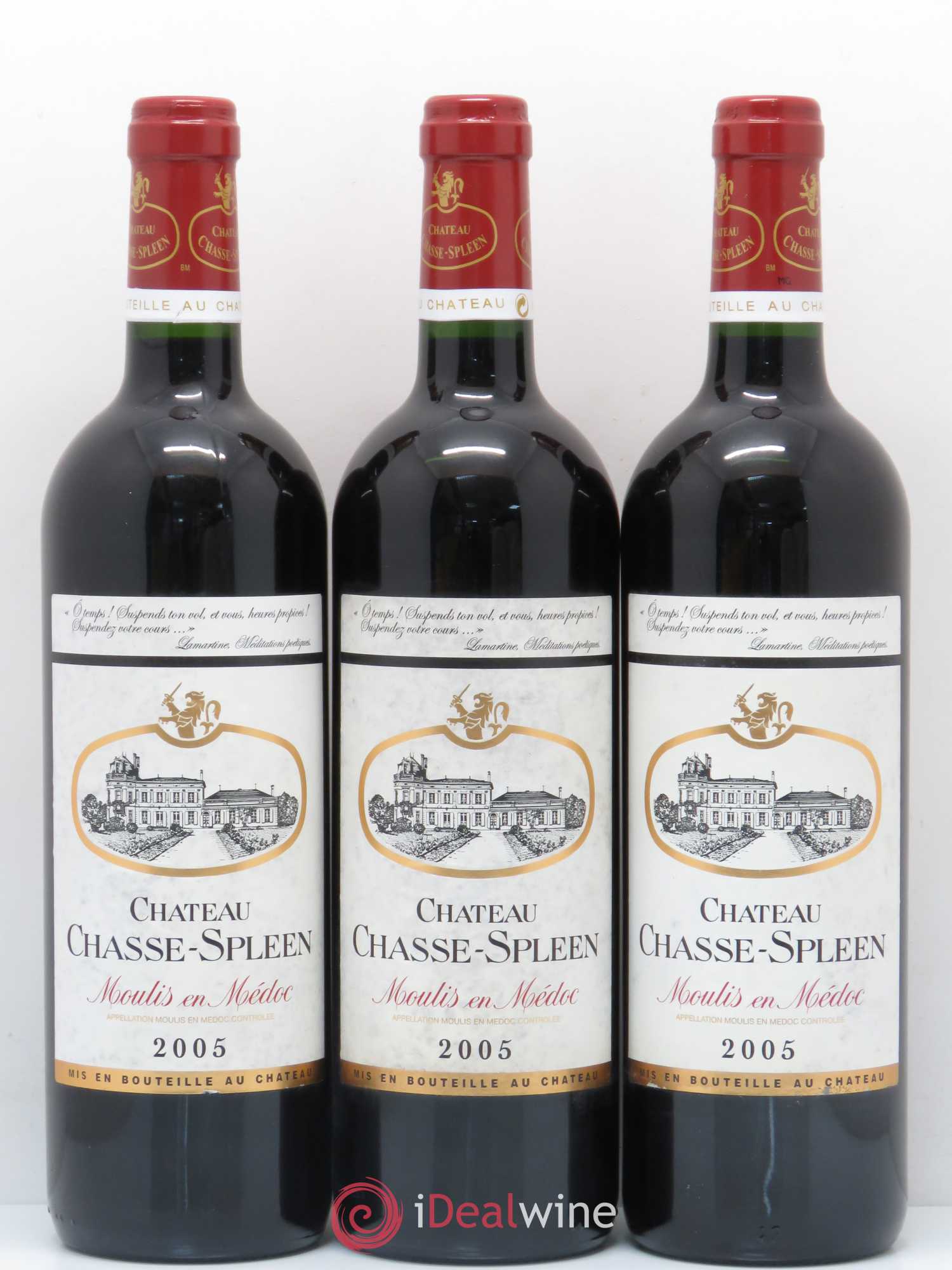 Château Chasse Spleen 2005 - Lot de 6 bouteilles - 2