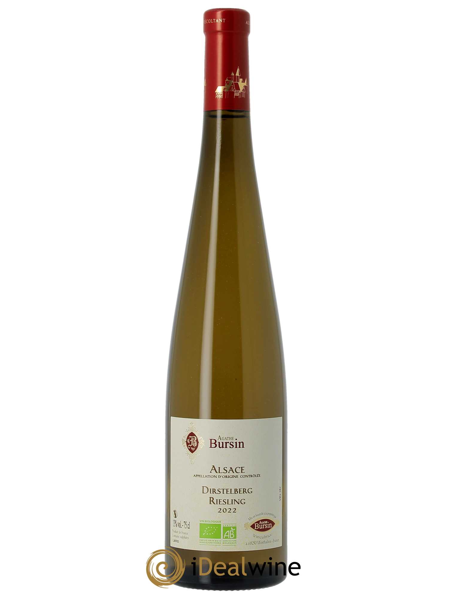 Alsace Riesling Dirstelberg Agathe Bursin 2022 - Lot of 1 bottle - 0