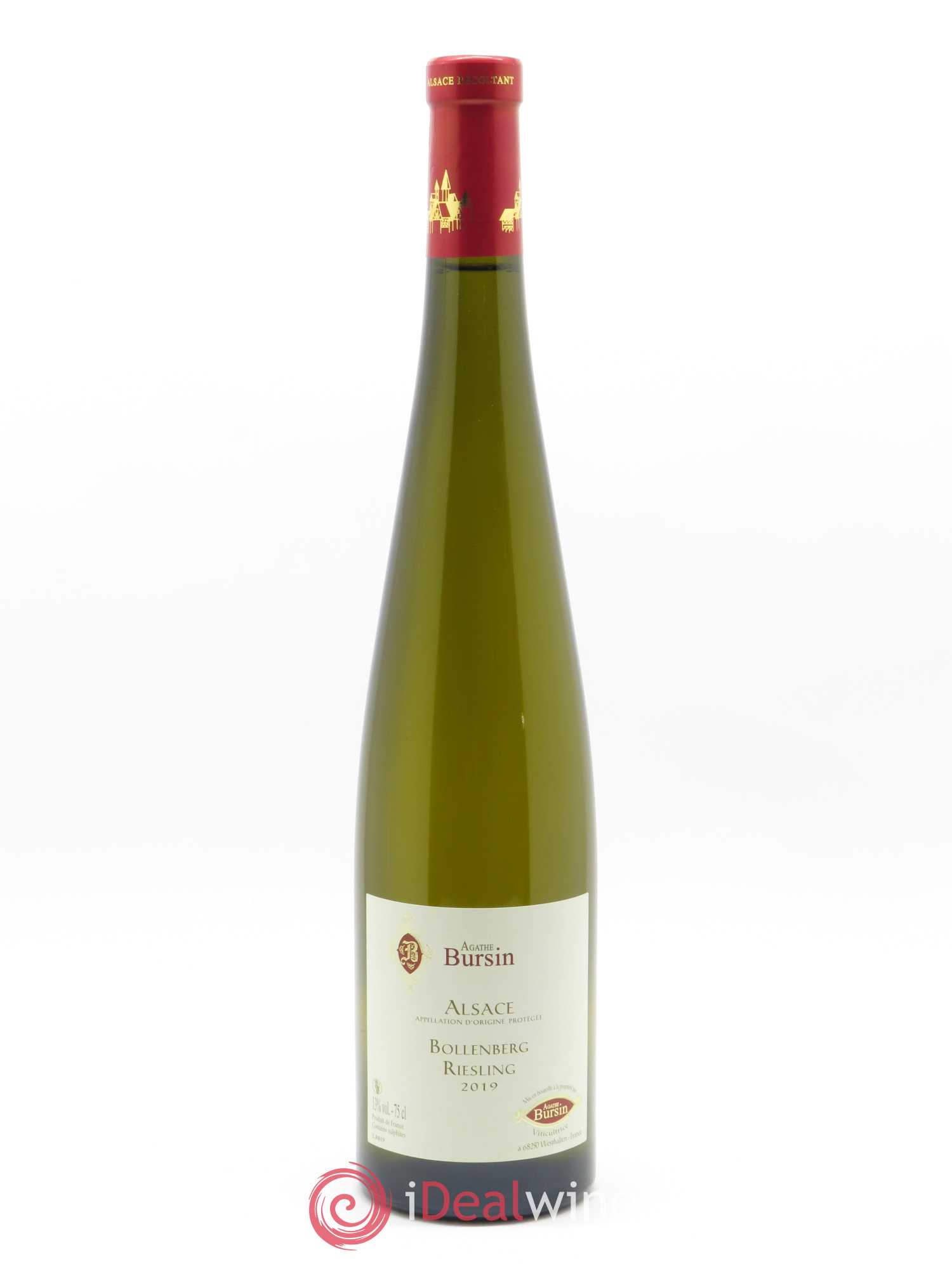 Alsace Riesling Bollenberg Agathe Bursin 2019 - Lot de 1 bouteille - 0